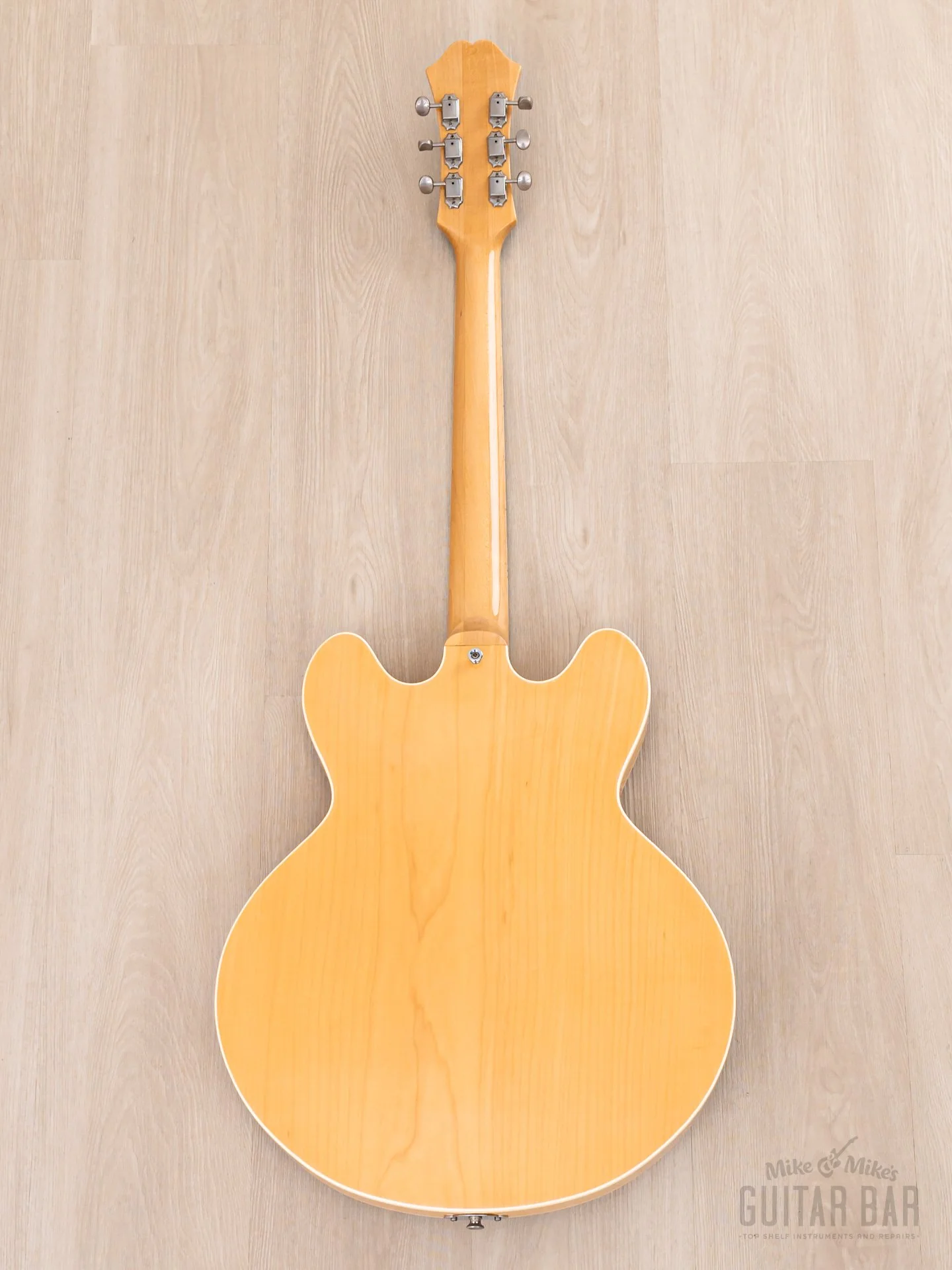 1993 Epiphone Casino Natural Near-Mint, Pre-Elitist Revolution-Spec, Japan Terada - Image 3