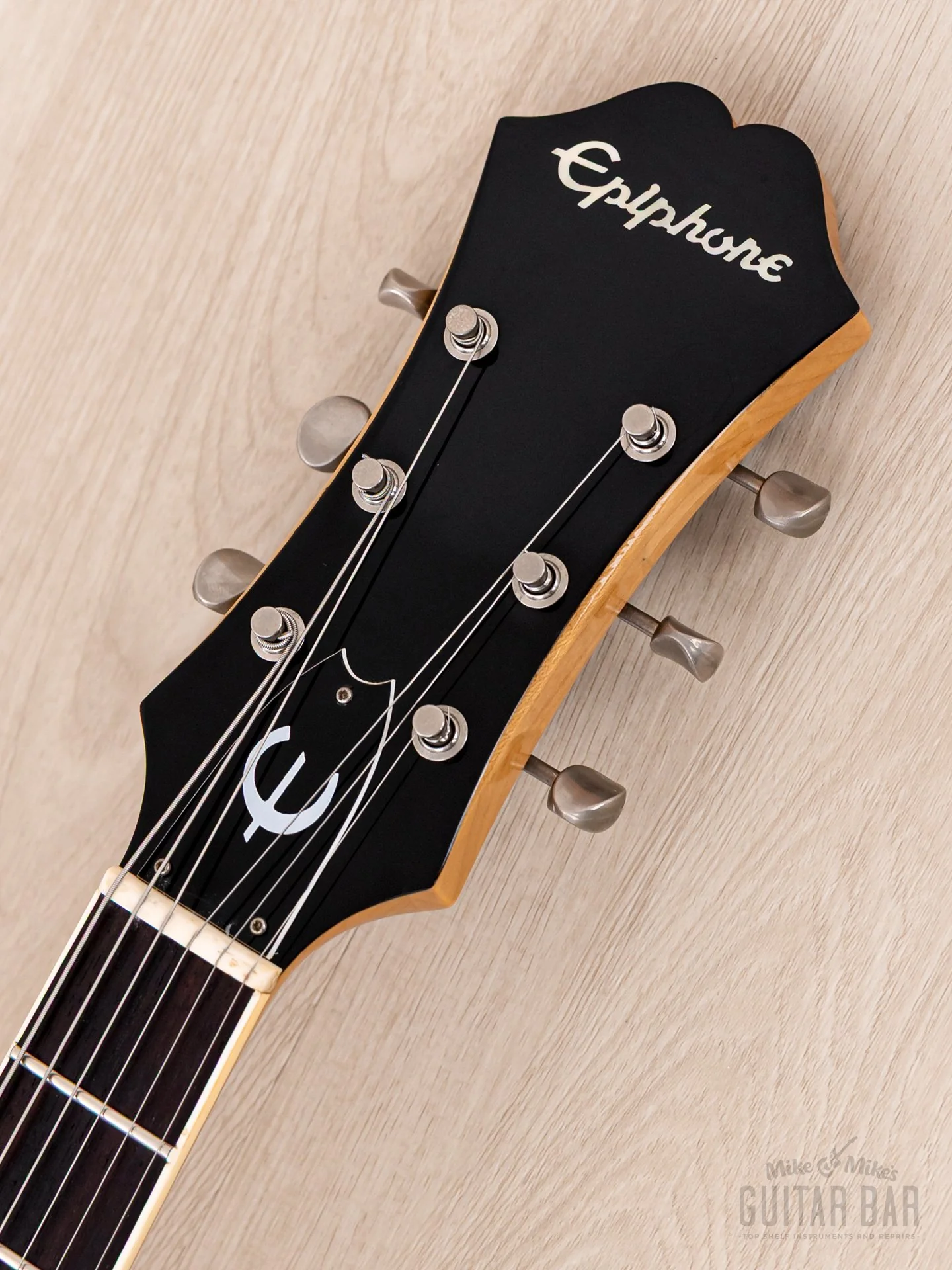 1993 Epiphone Casino Natural Near-Mint, Pre-Elitist Revolution-Spec, Japan Terada - Image 4