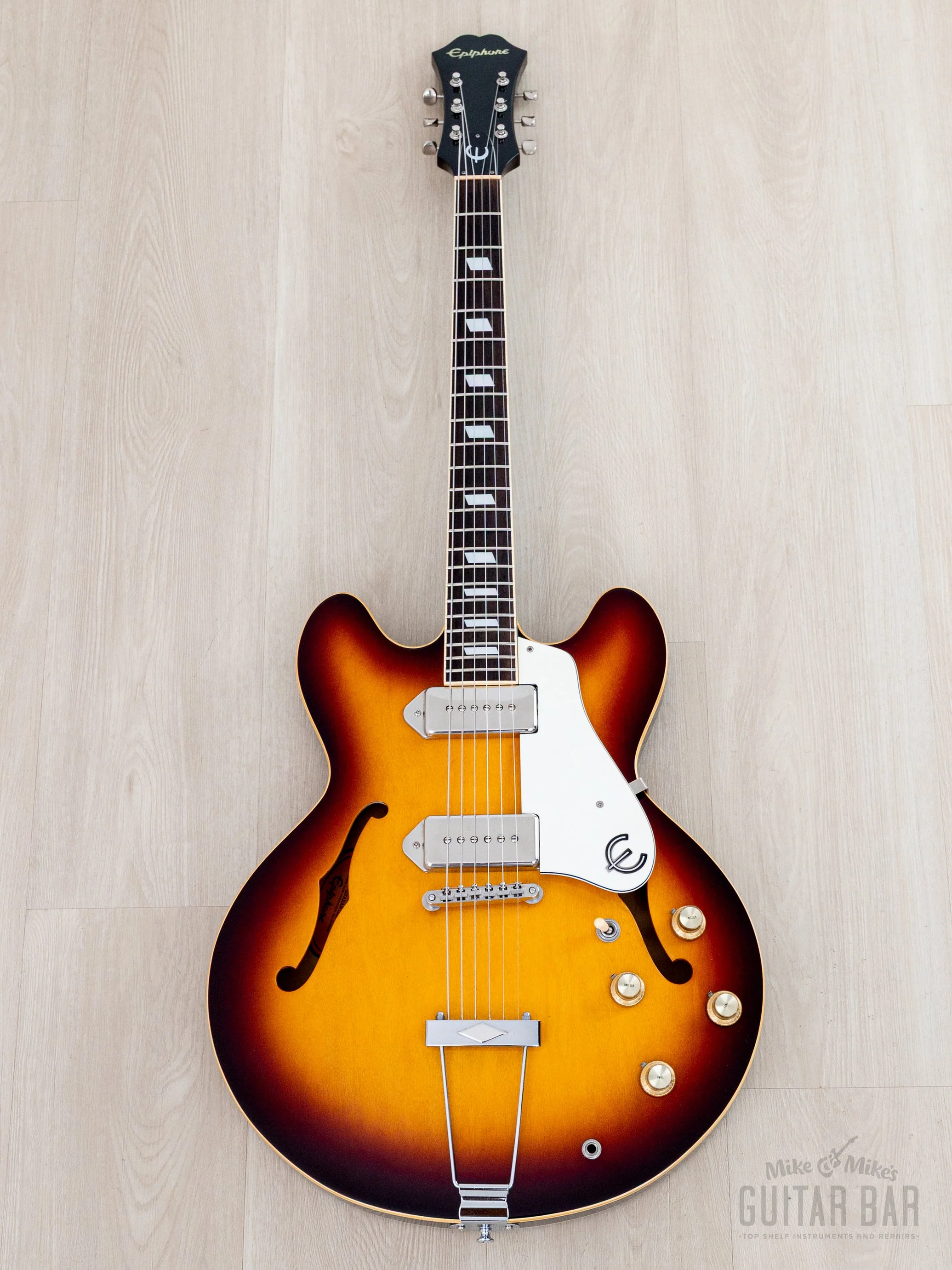 1993 Epiphone Casino Sunburst Near-Mint, Pre-Elitist, Japan Terada - Image 2