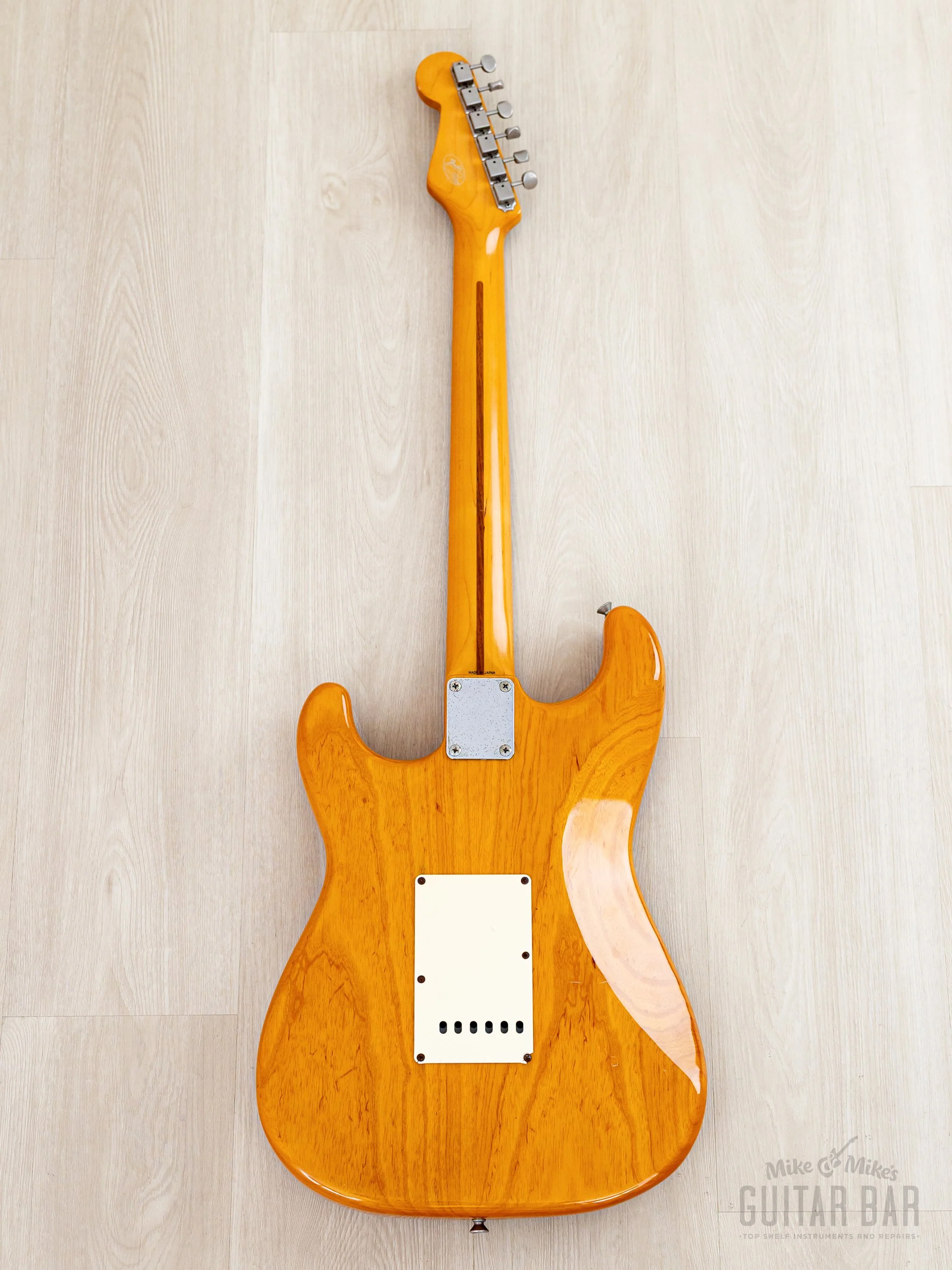 1993 Fender Custom Edition '54 Stratocaster ST54-75RV w/ V Neck, Lacquer Finish, USA Pickups & Hangtags, Japan MIJ Fuijgen - Image 3