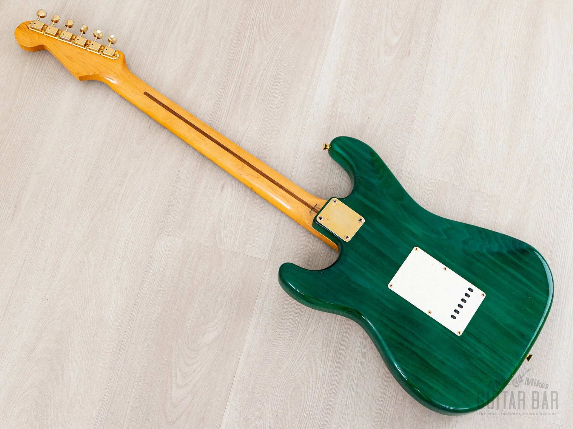 1993 Fender Custom Edition Stratocaster ‘57 Vintage Reissue ST57G-65 Charcoal Green, Japan MIJ Fujigen - Image 13