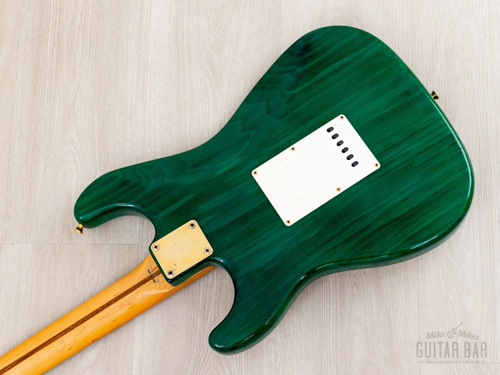 1993 Fender Custom Edition Stratocaster ‘57 Vintage Reissue ST57G-65 Charcoal Green, Japan MIJ Fujigen - Image 15