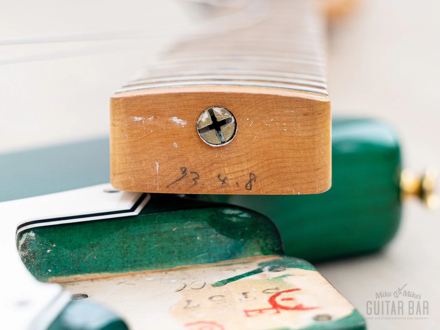 1993 Fender Custom Edition Stratocaster ‘57 Vintage Reissue ST57G-65 Charcoal Green, Japan MIJ Fujigen - Image 18