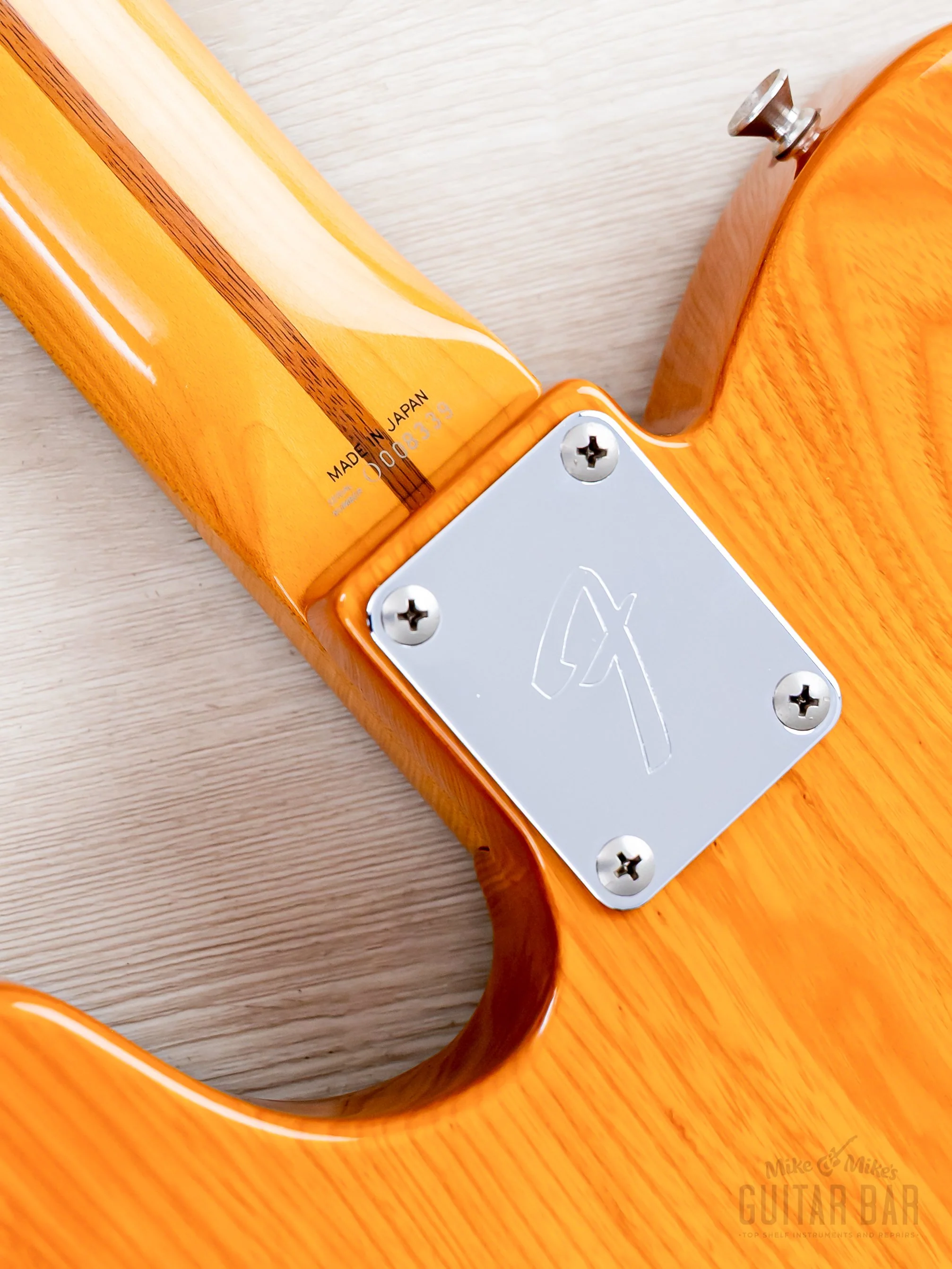 1993 Fender Order Made Telecaster '72 Vintage Reissue Butterscotch Lacquer, Japan MIJ Fujigen - Image 16