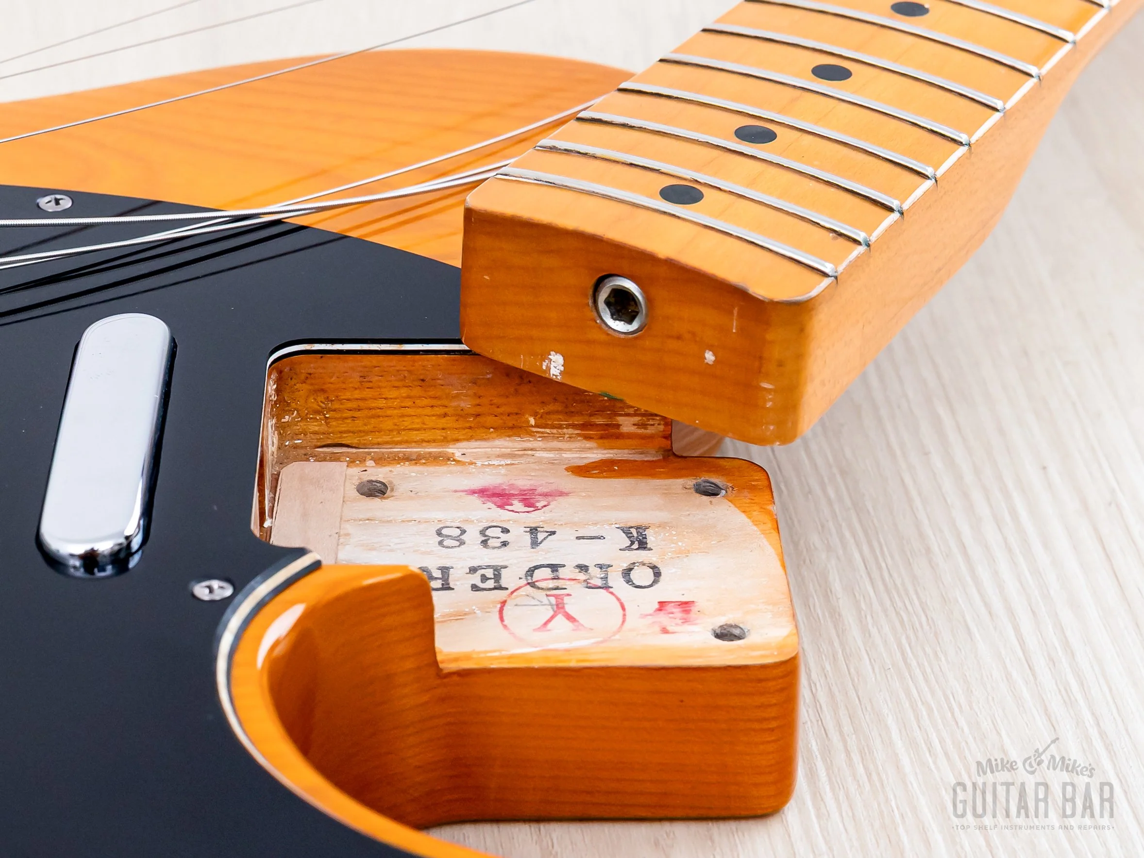 1993 Fender Order Made Telecaster '72 Vintage Reissue Butterscotch Lacquer, Japan MIJ Fujigen - Image 17