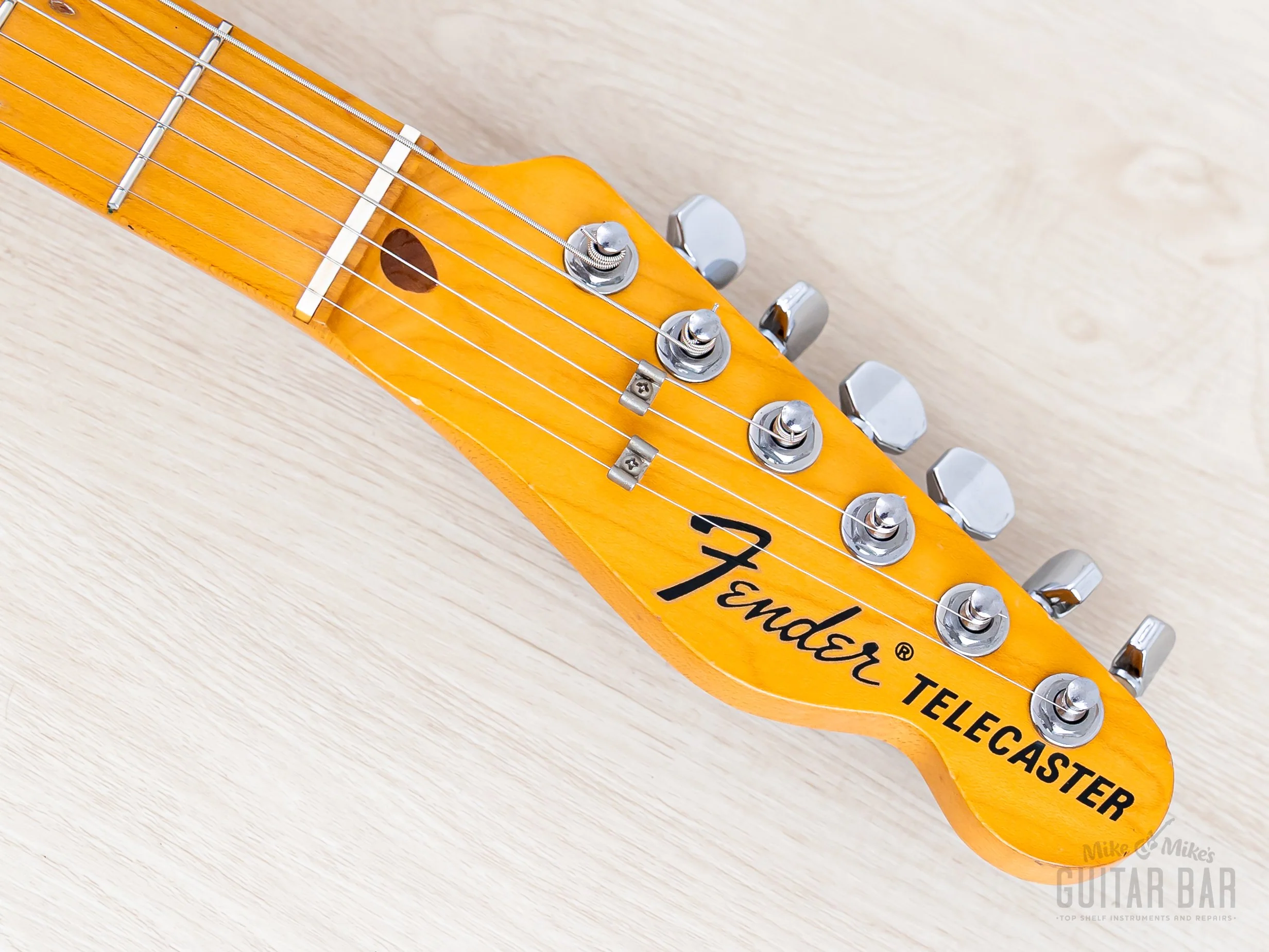1993 Fender Order Made Telecaster '72 Vintage Reissue Butterscotch Lacquer, Japan MIJ Fujigen - Image 4