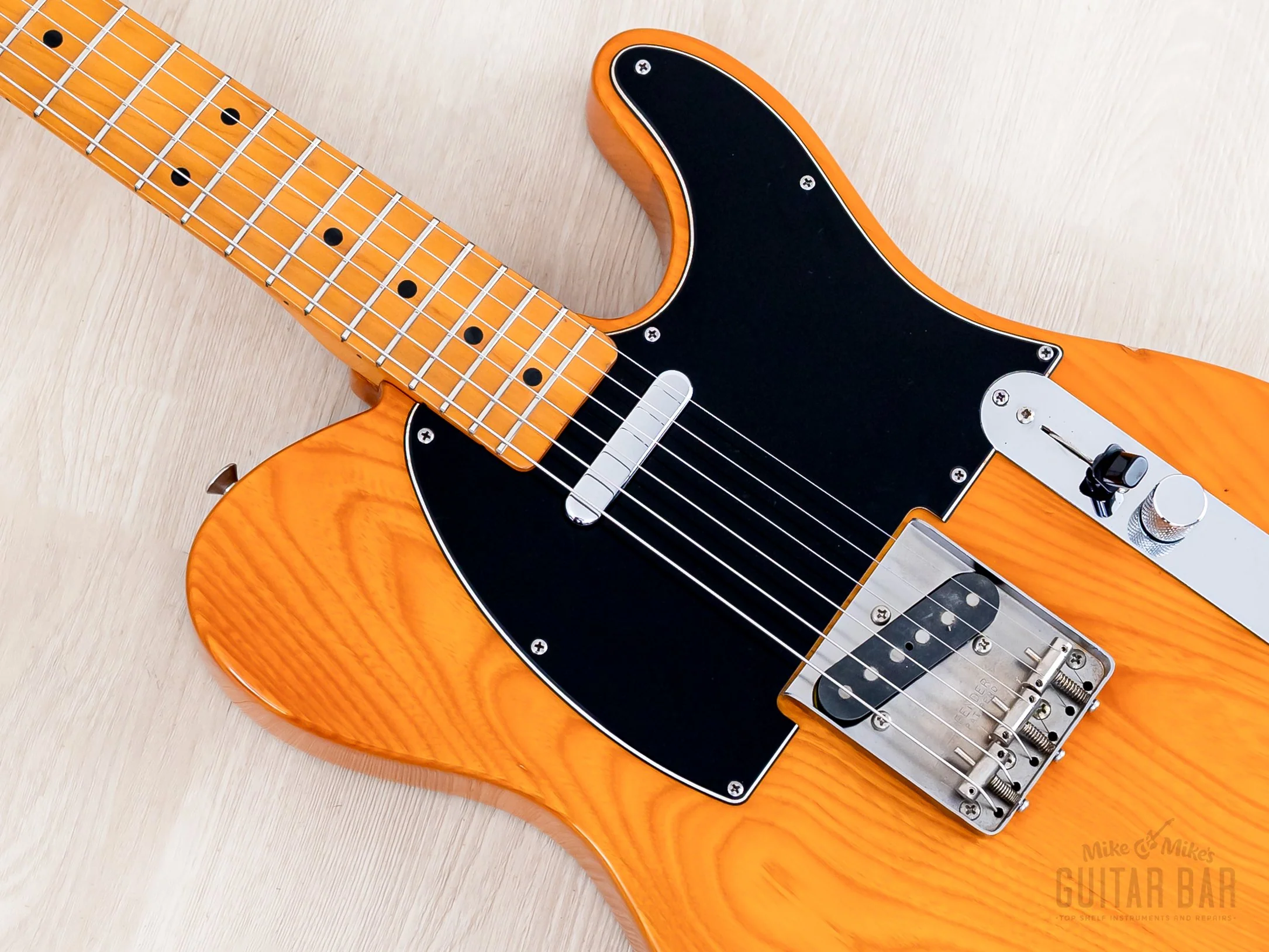 1993 Fender Order Made Telecaster '72 Vintage Reissue Butterscotch Lacquer, Japan MIJ Fujigen - Image 7