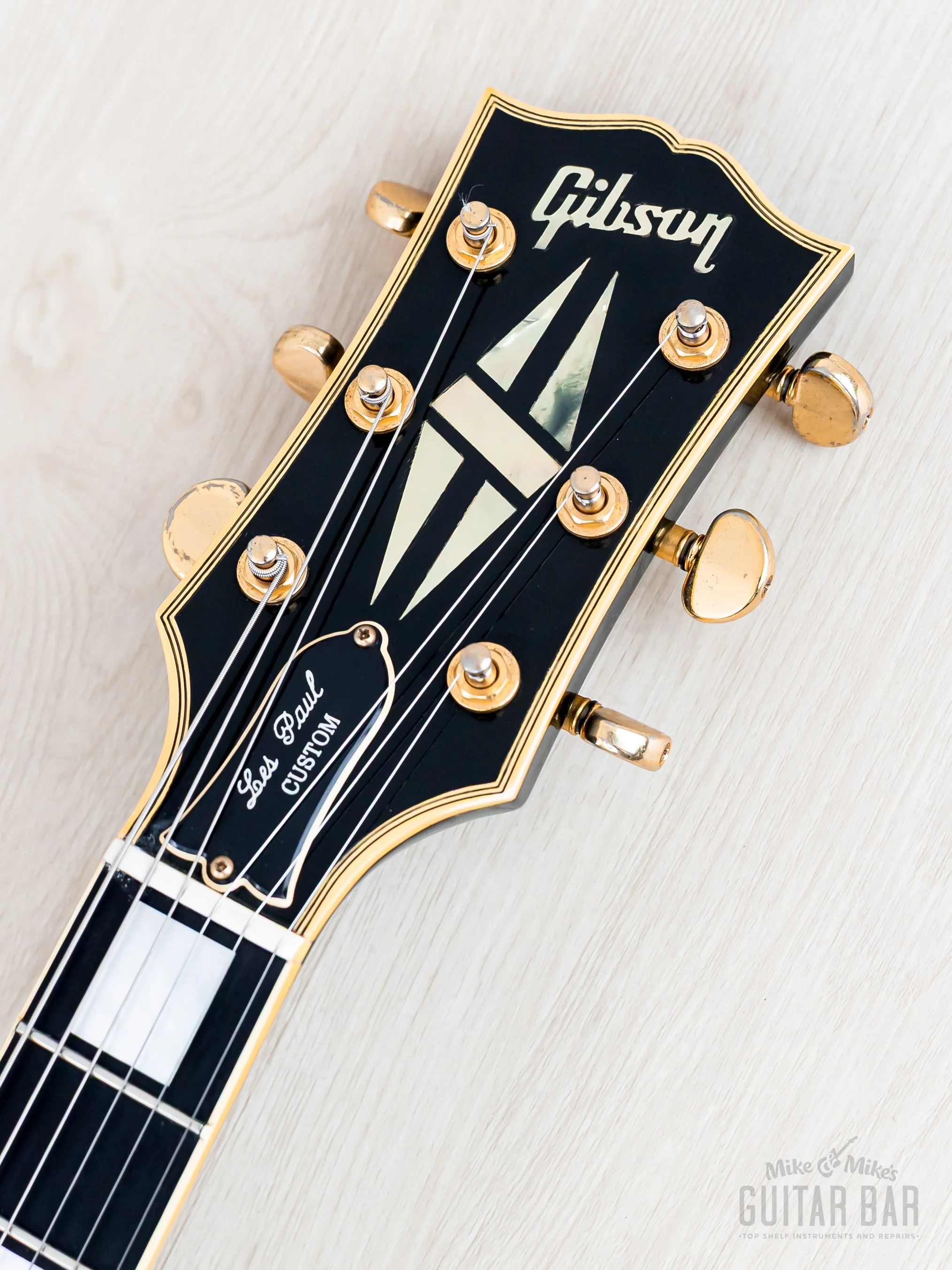 1993 Gibson Historic ‘57 Les Paul Custom Black Beauty LPB7 w/ '57 Classic PAFs & Case - Image 4