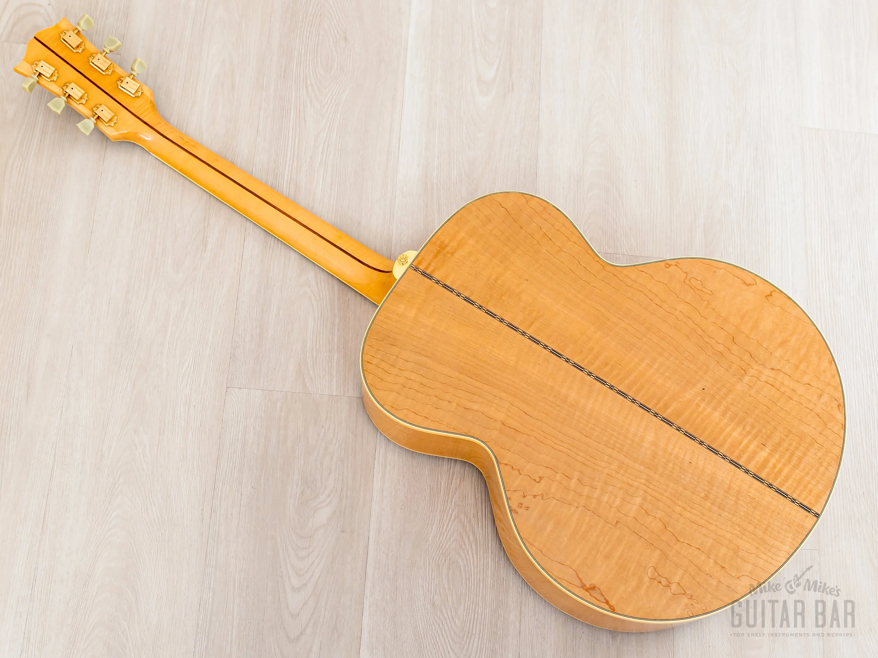 1993 Gibson J-200 Jumbo Guitar Antique Natural, Figured & Near-Mint w/ Case - Image 16