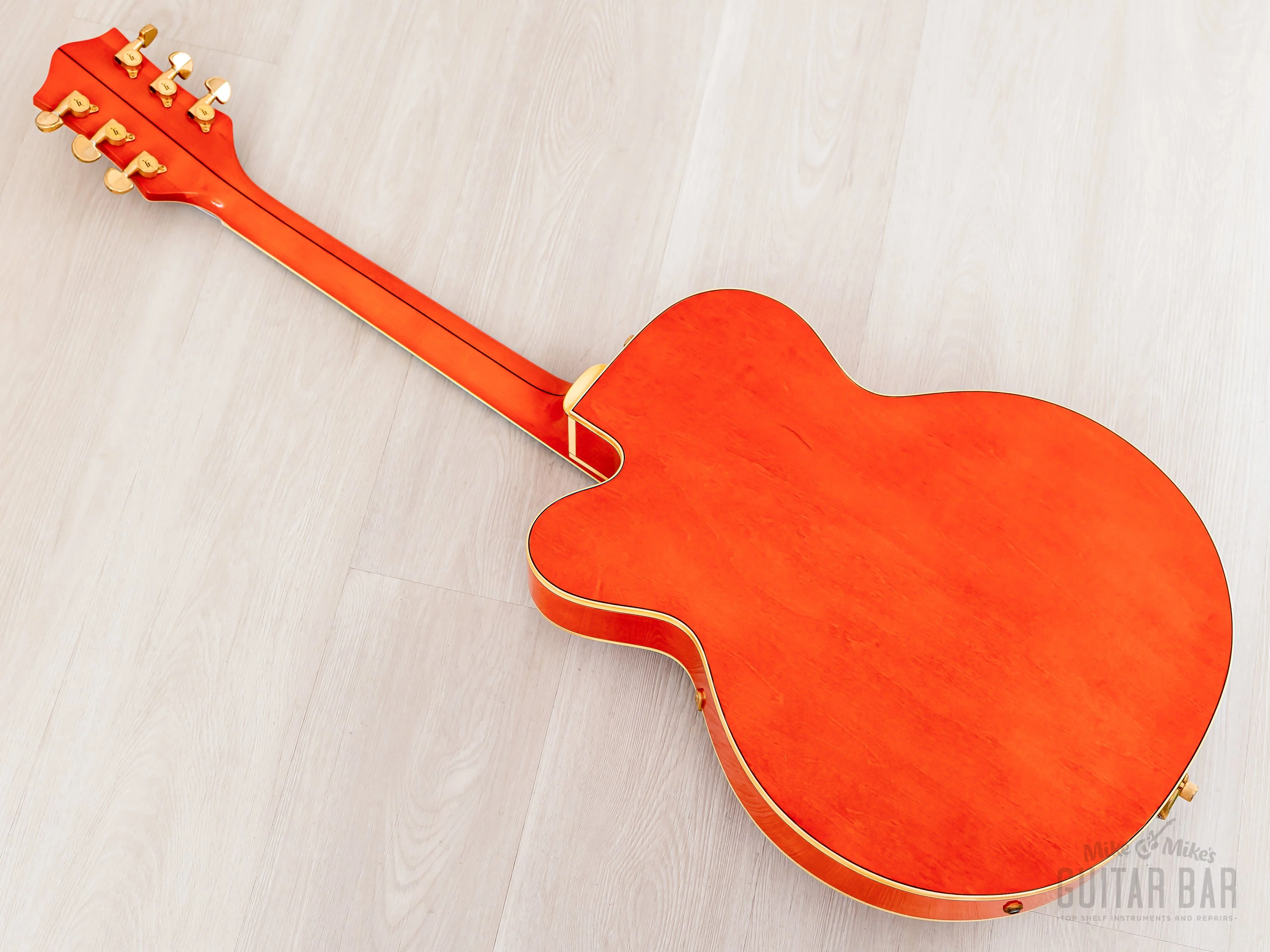 1993 Gretsch Nashville 6120 Chet Atkins Western Orange, Near-Mint w/ Case & Hangtag - Image 13