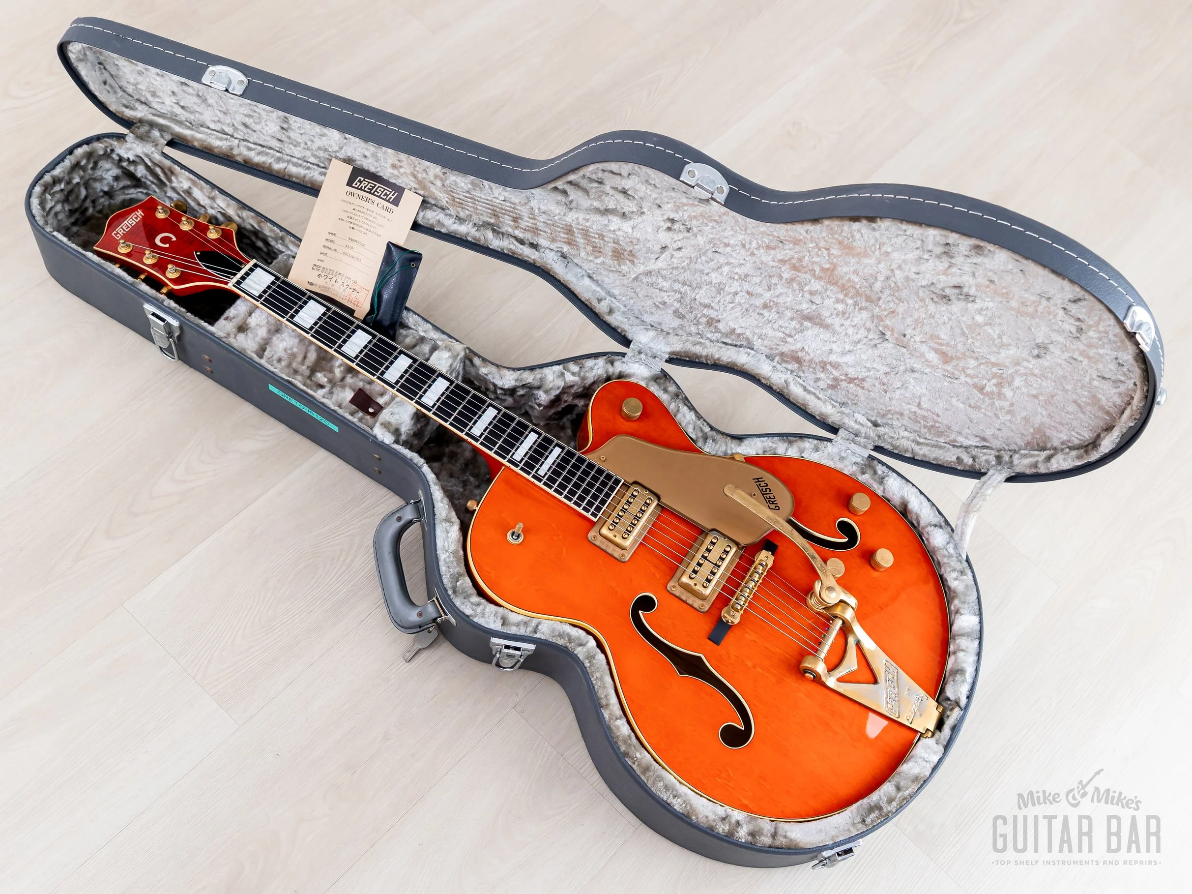 1993 Gretsch Nashville 6120 Chet Atkins Western Orange, Near-Mint w/ Case & Hangtag - Image 17