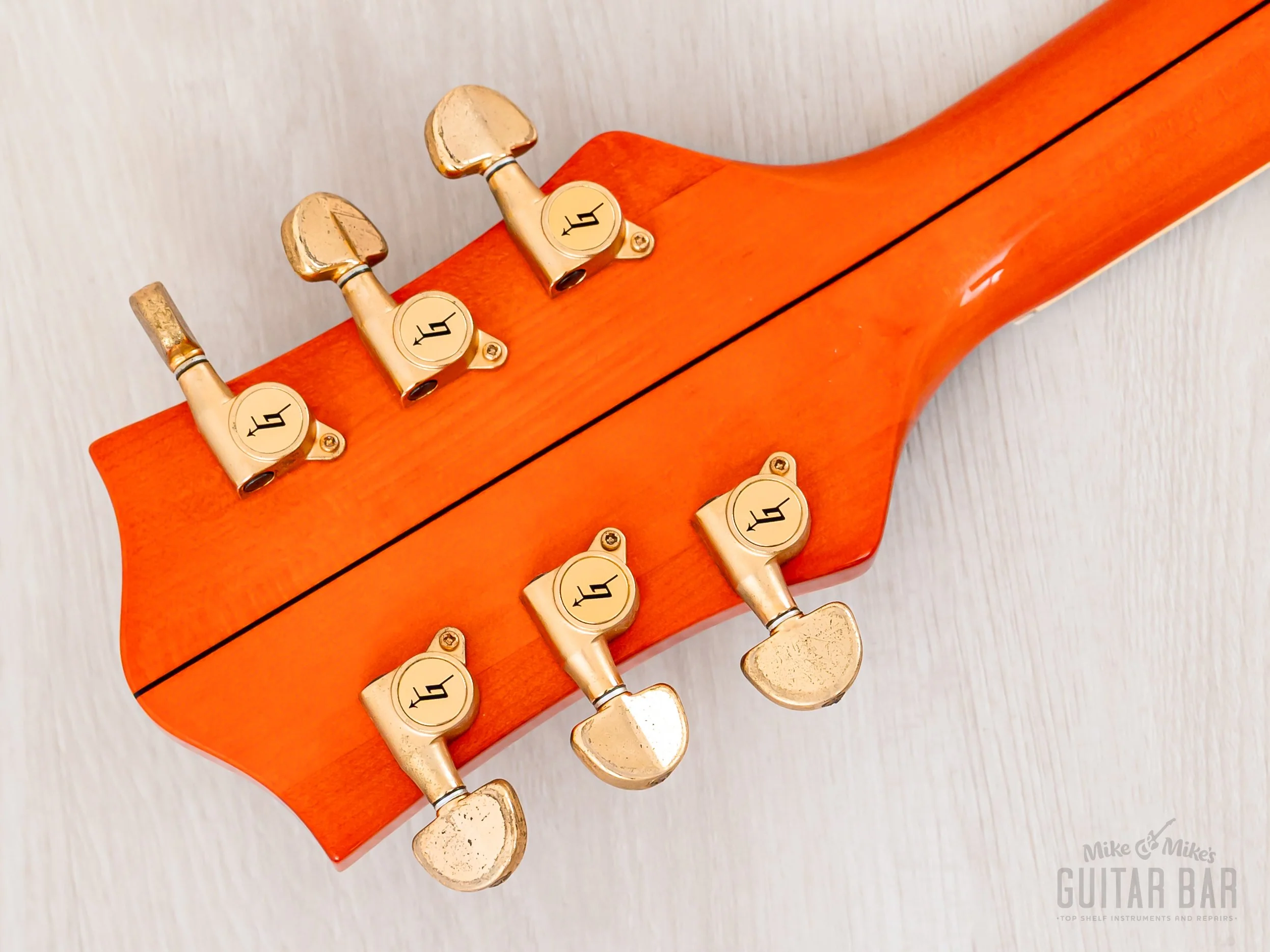 1993 Gretsch Nashville 6120 Chet Atkins Western Orange, Near-Mint w/ Case & Hangtag - Image 5