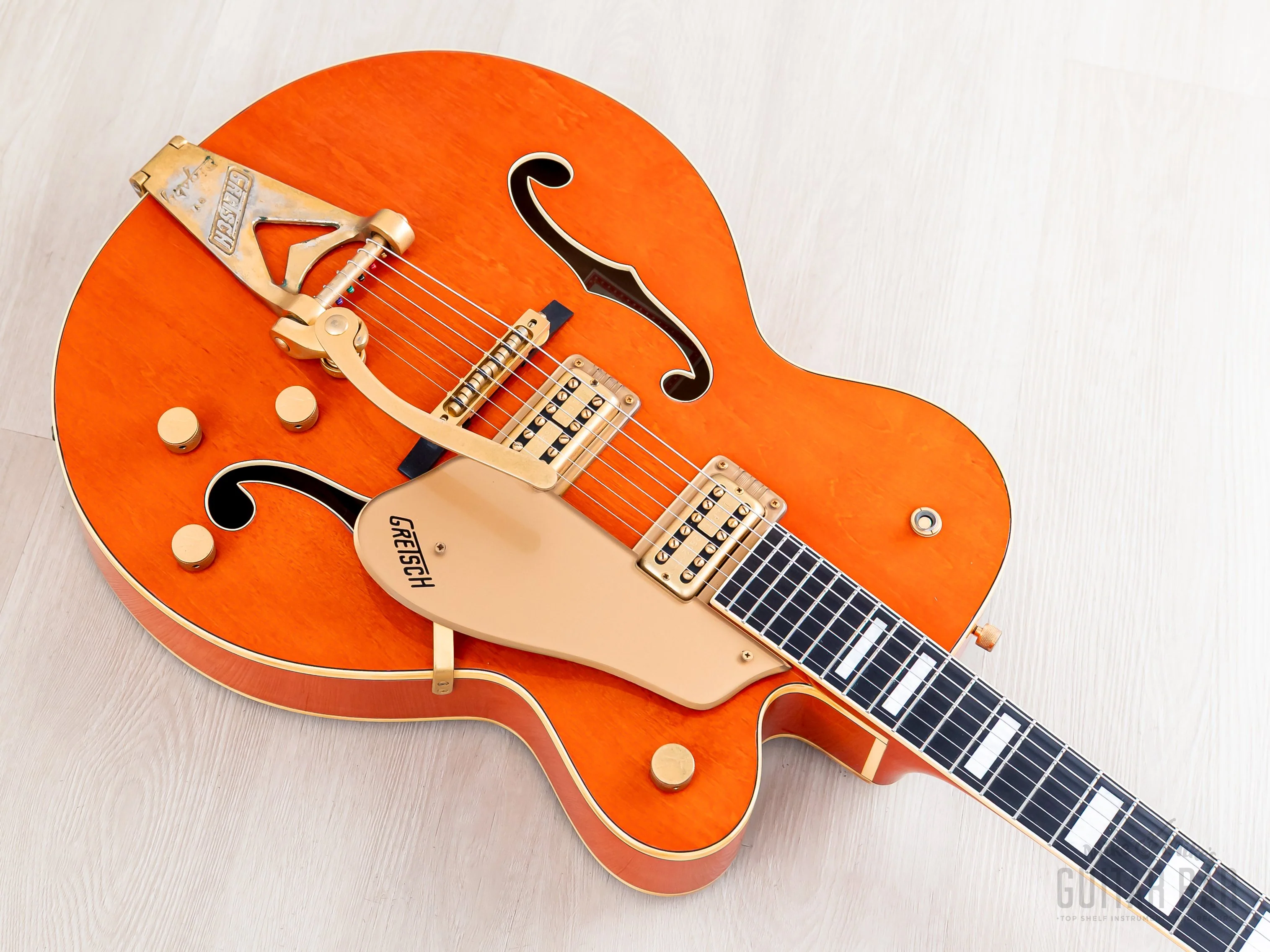1993 Gretsch Nashville 6120 Chet Atkins Western Orange, Near-Mint w/ Case & Hangtag - Image 9