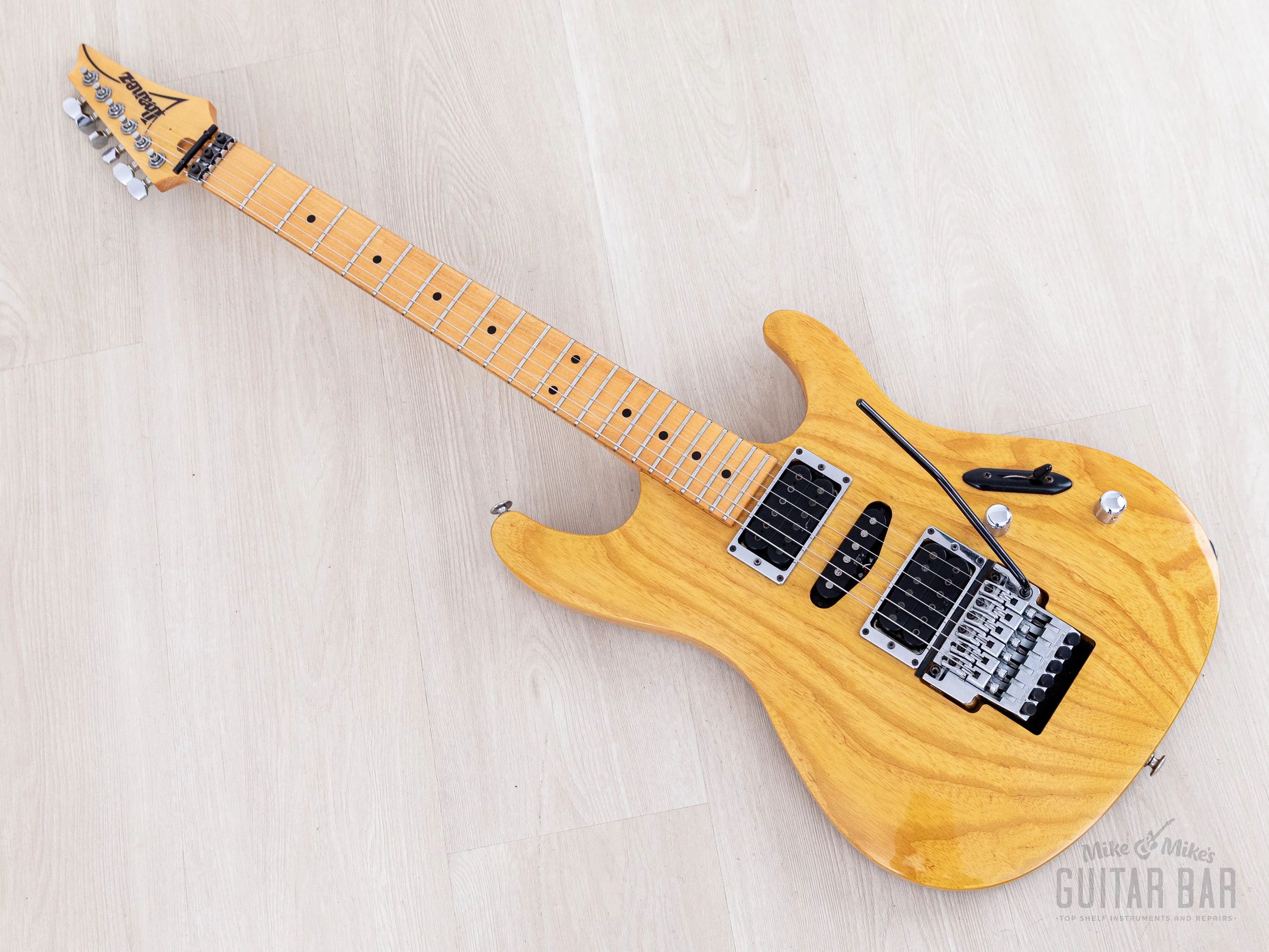 1993 Ibanez SI850M Spot Model HSH Natural w/ Lo-Pro Edge - Image 12