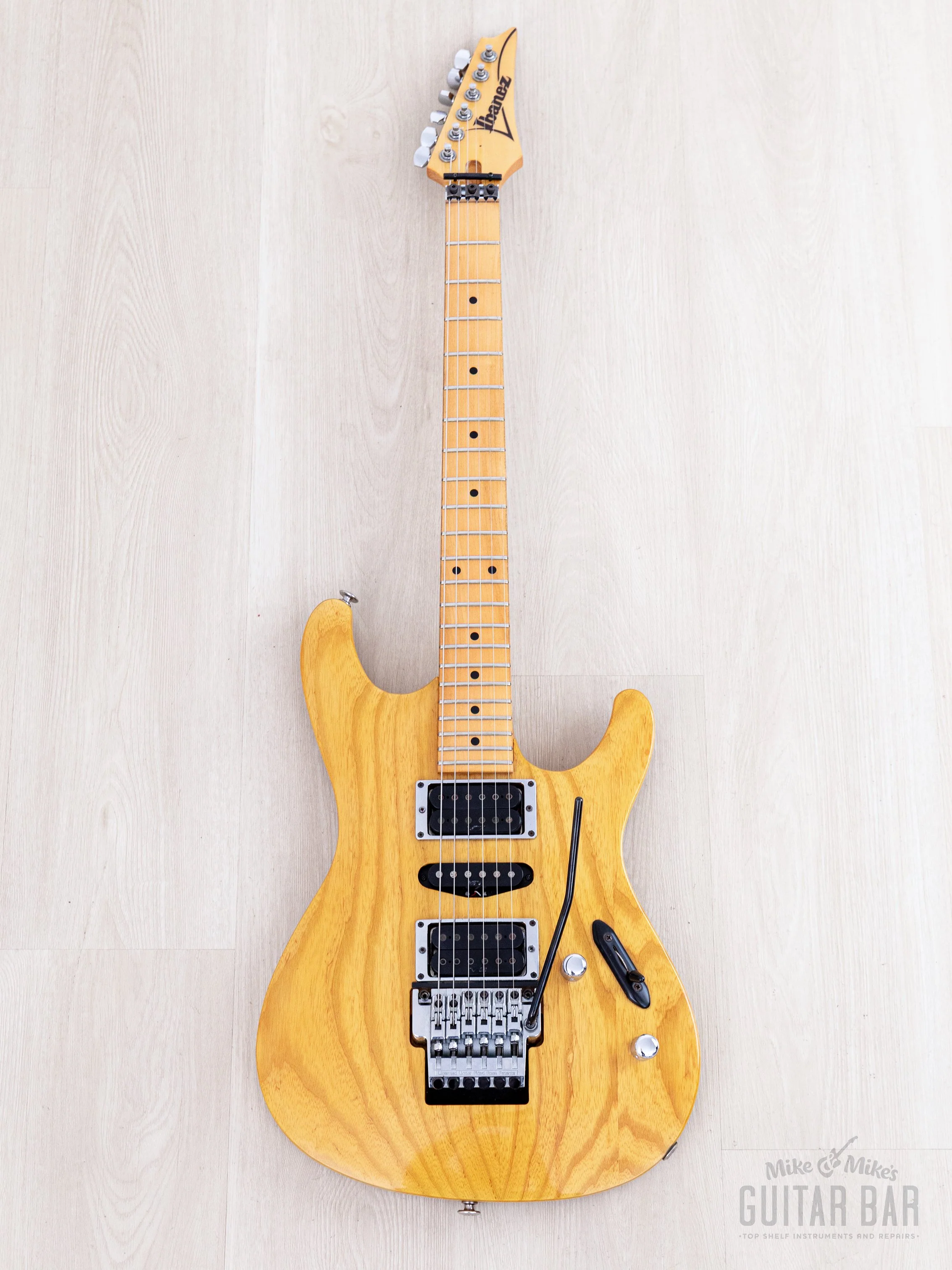 1993 Ibanez SI850M Spot Model HSH Natural w/ Lo-Pro Edge - Image 2