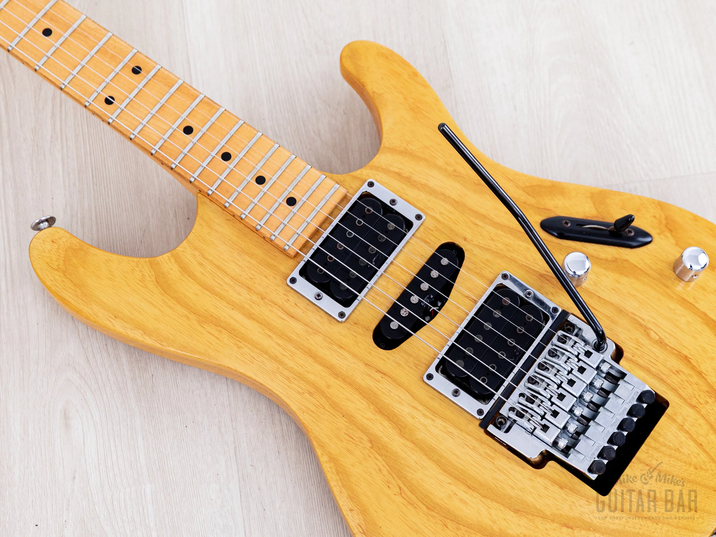 1993 Ibanez SI850M Spot Model HSH Natural w/ Lo-Pro Edge - Image 7