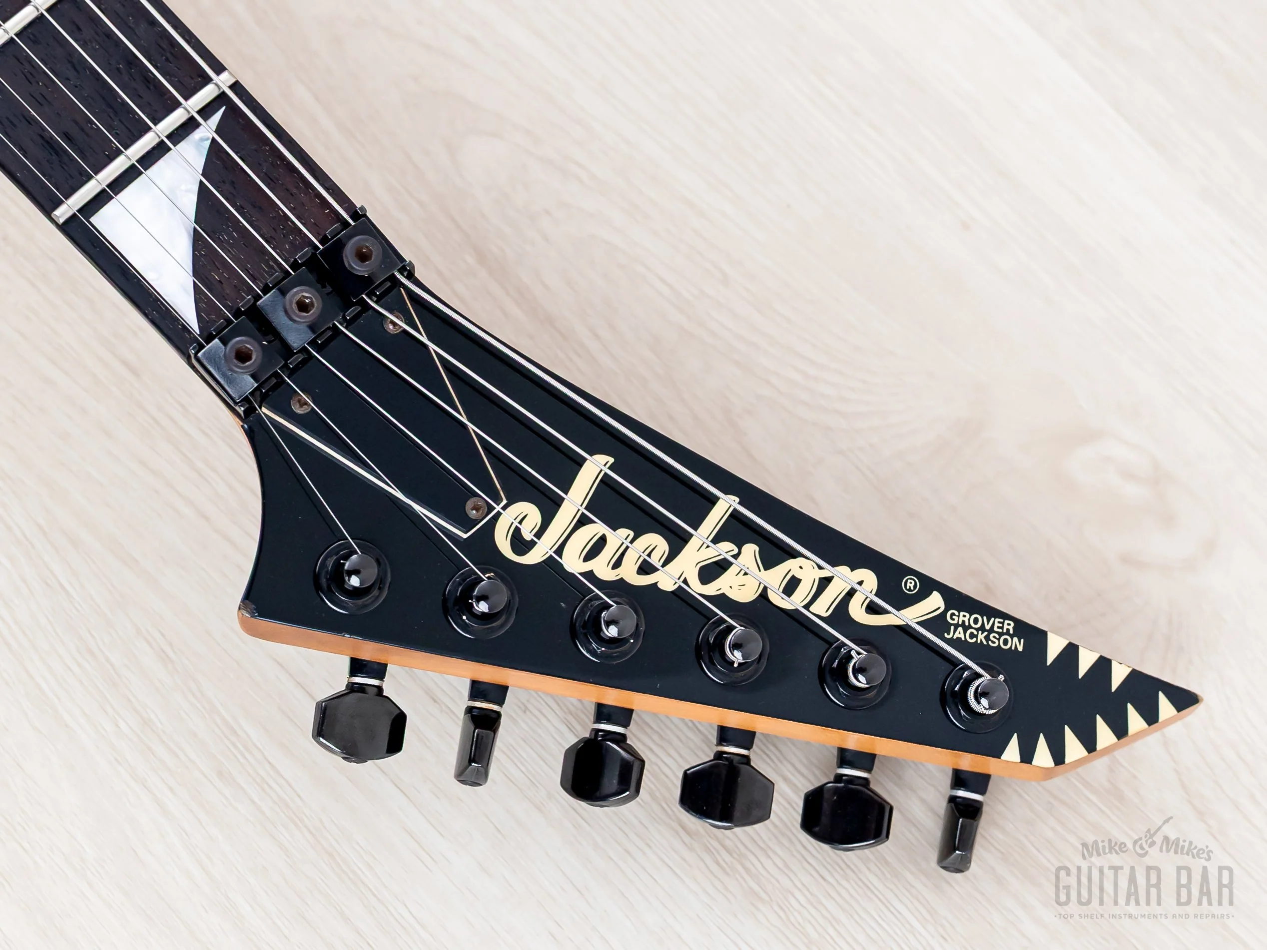 1994 Grover Jackson Doug Aldrich Custom Psycho Green-Blue, Japan - Image 4