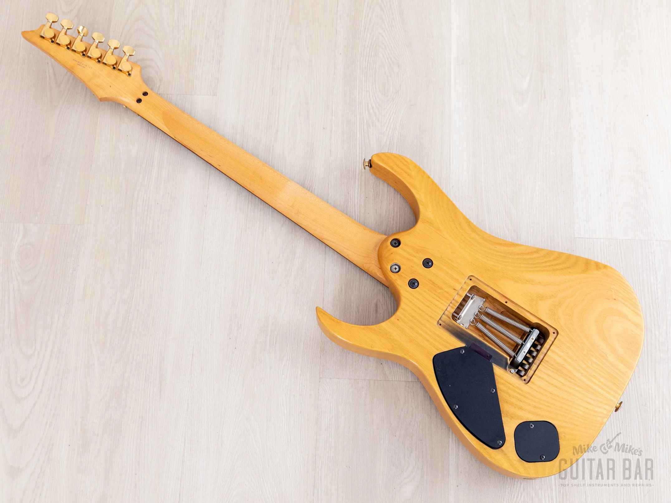 1994 Ibanez RG670 HSH Natural Matte, Near-Mint w/ Lo-Pro Edge - Image 12