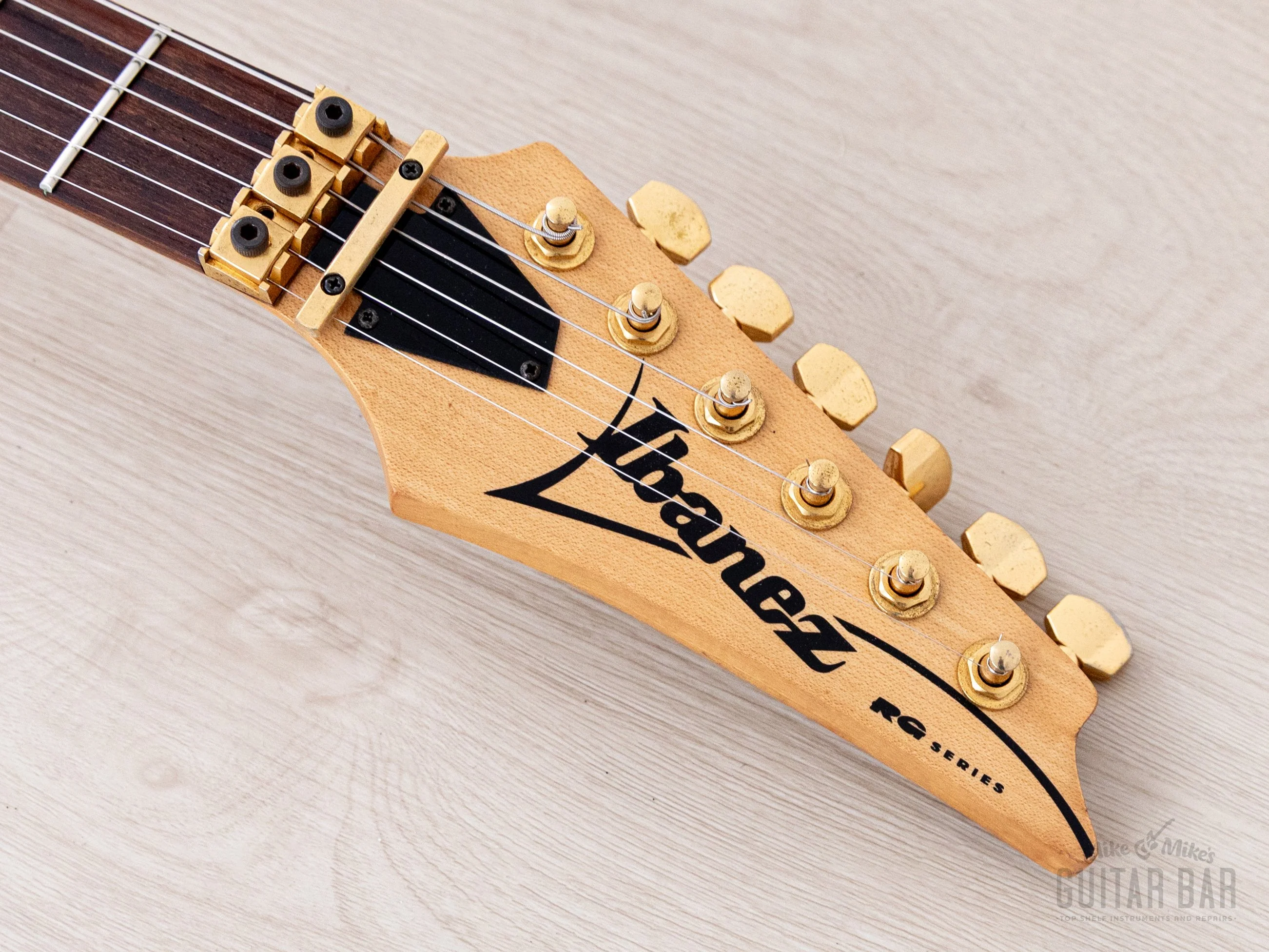 1994 Ibanez RG670 HSH Natural Matte, Near-Mint w/ Lo-Pro Edge - Image 4