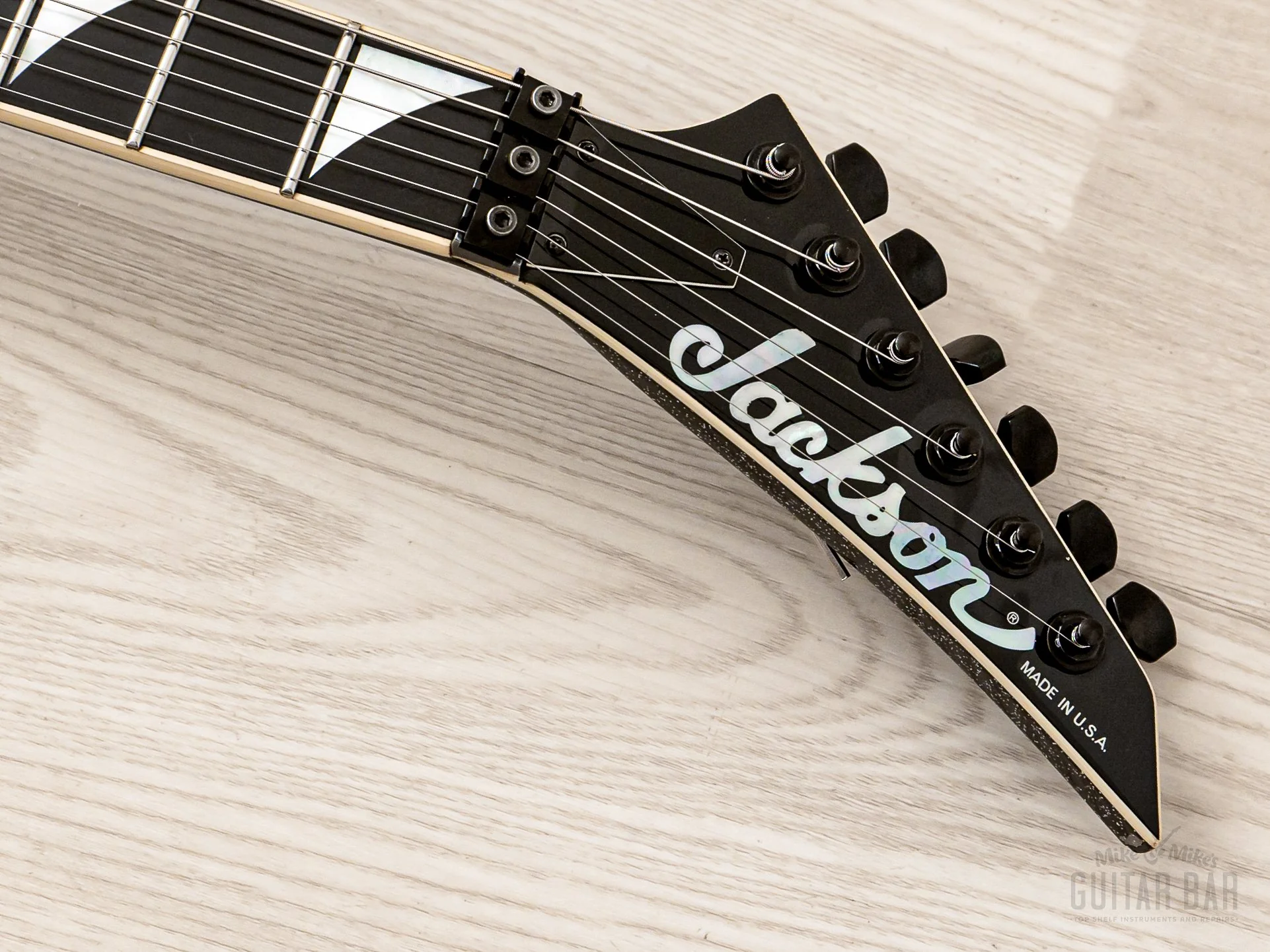 1994 Jackson USA Randy Rhoads RR1 Flying V Holoflake w/ EMG, Case - Image 4