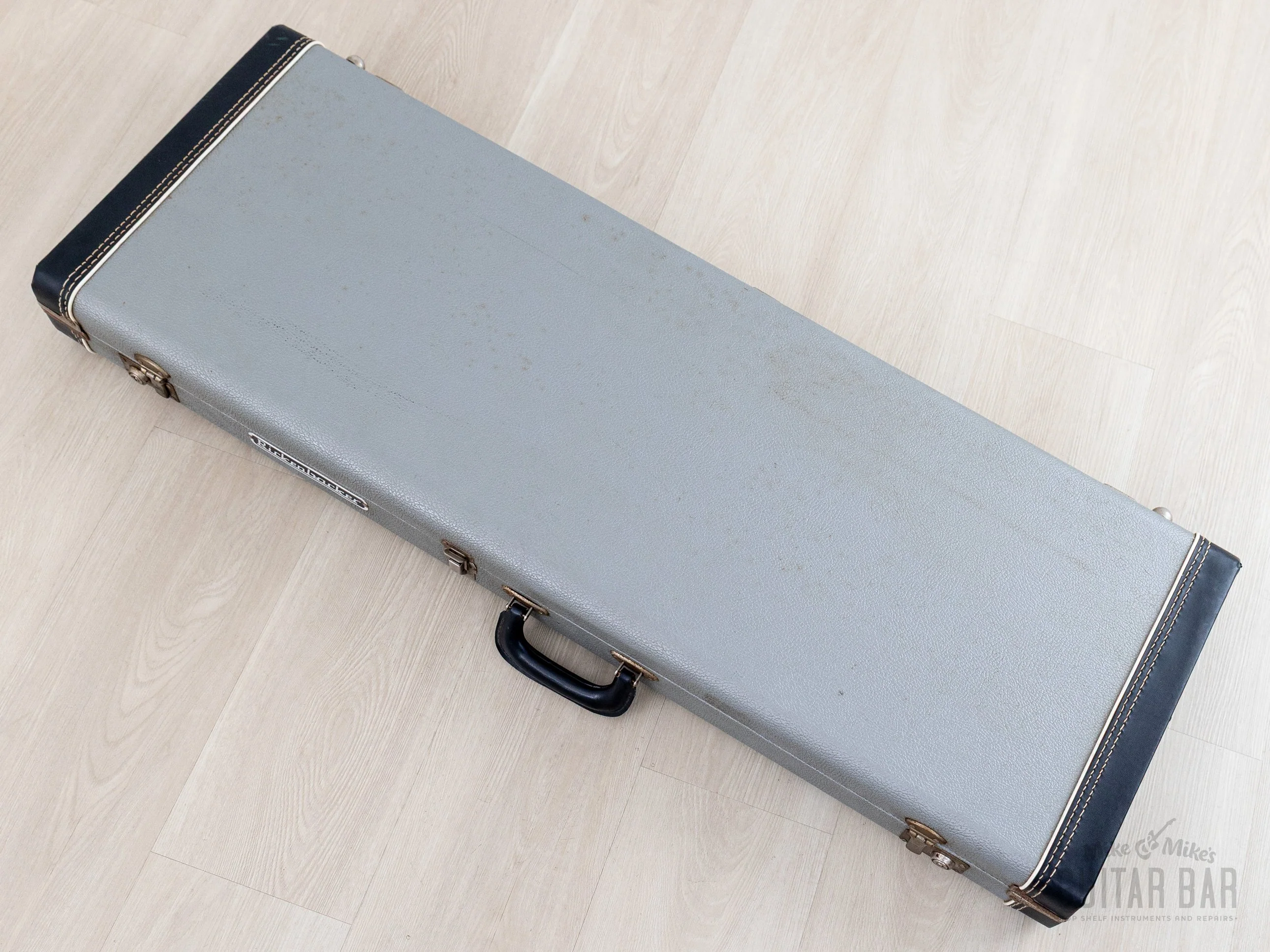 1994 Rickenbacker 350V63 Liverpool Jetglo, Full Scale w/ Hot Toaster Top Pickups, Case - Image 17