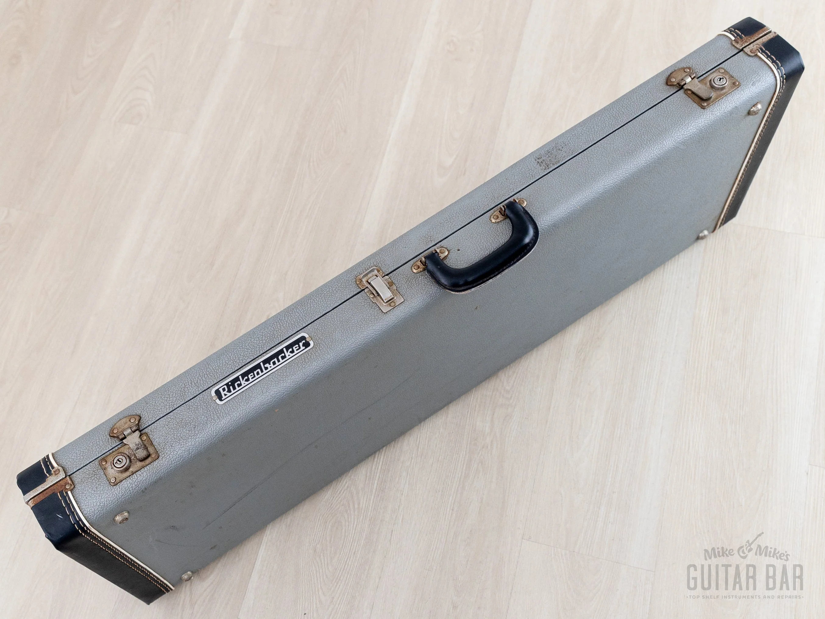 1994 Rickenbacker 350V63 Liverpool Jetglo, Full Scale w/ Hot Toaster Top Pickups, Case - Image 18