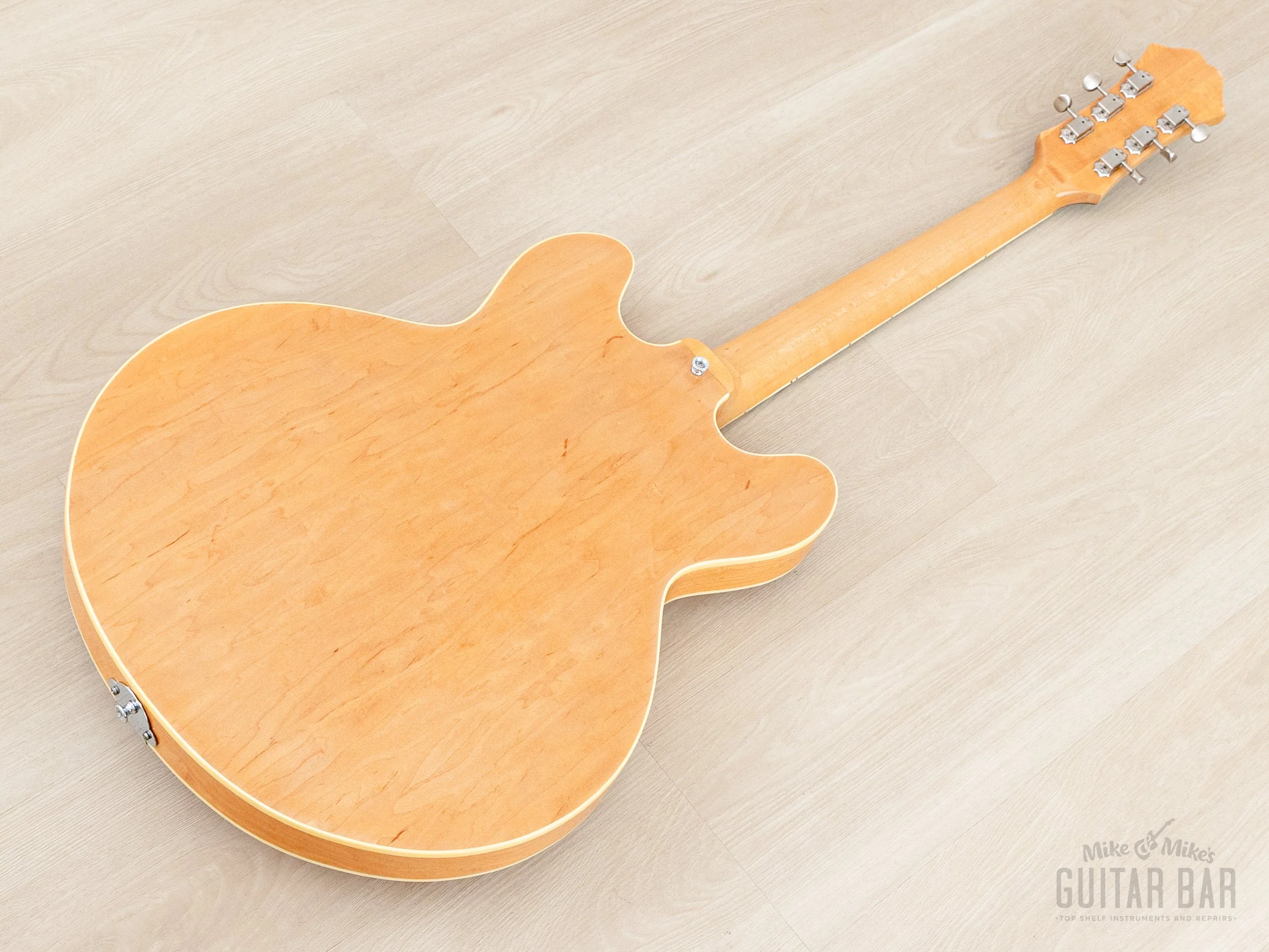 1990 Epiphone Casino Natural Near-Mint, Pre-Elitist Revolution w/ Case & Hangtag, Japan Terada - Image 15