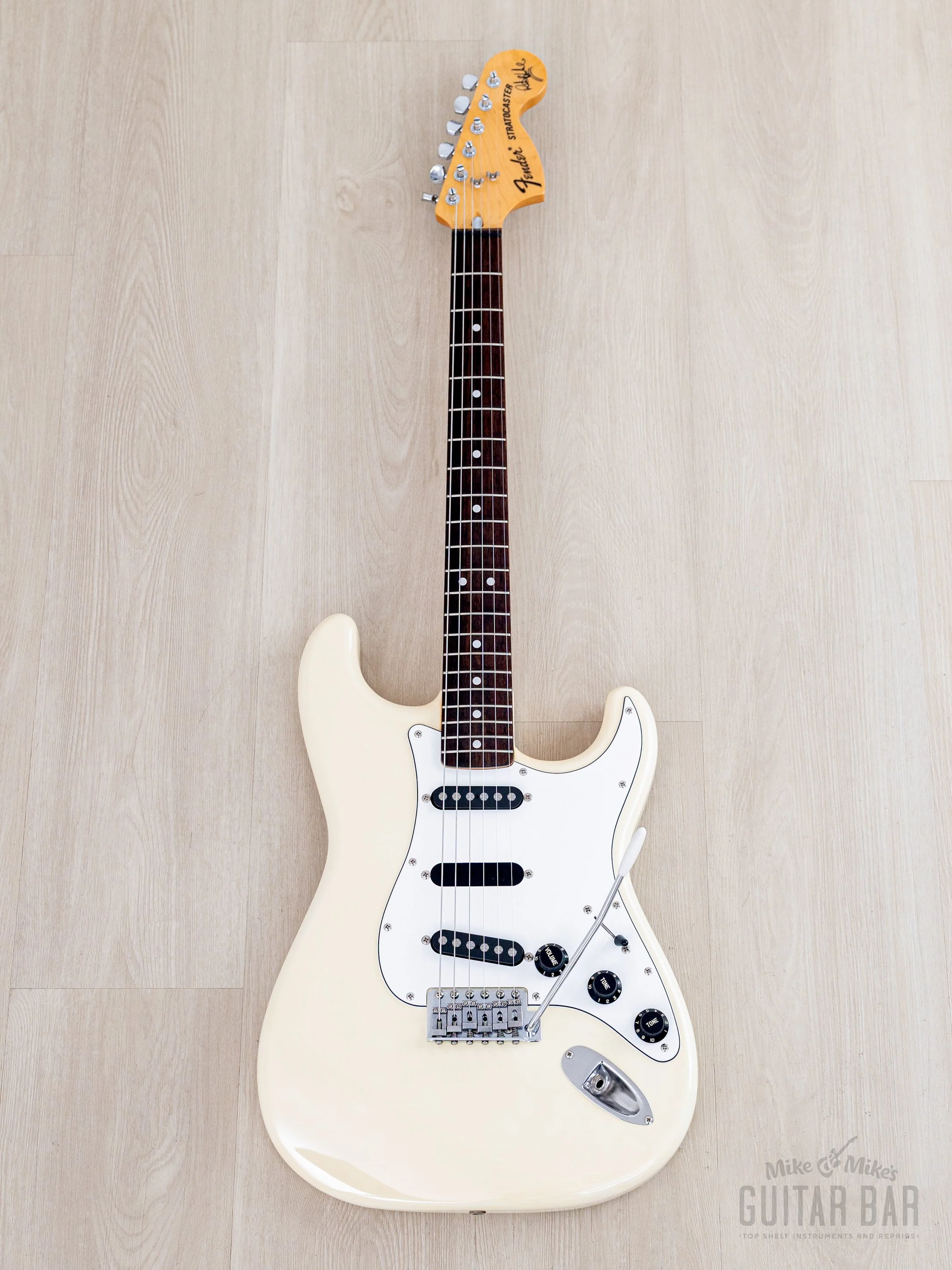 1995 Fender Ritchie Blackmore Stratocaster ST72-145RB Olympic White, Near-Mint, Japan MIJ - Image 2