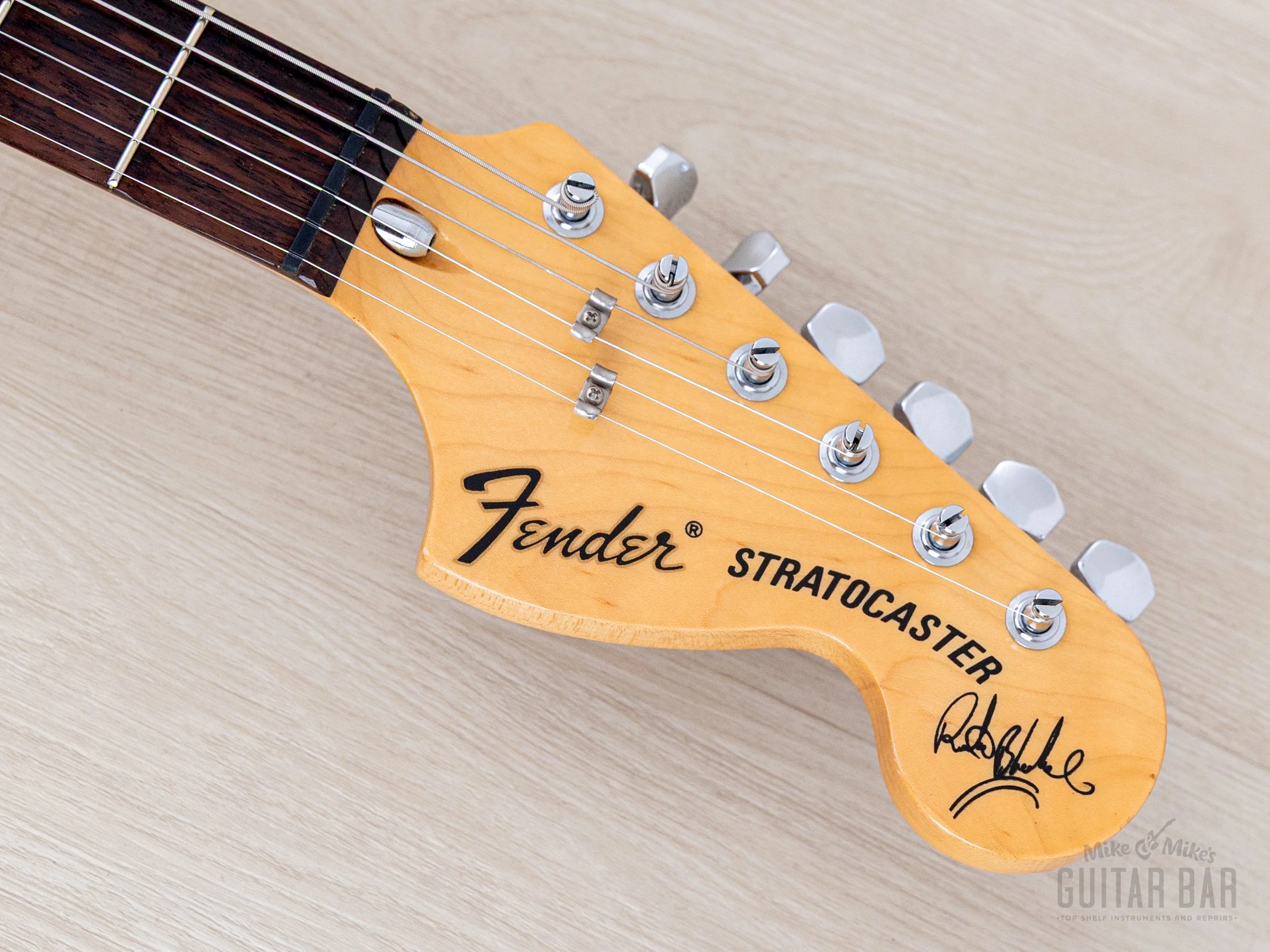 1995 Fender Ritchie Blackmore Stratocaster ST72-145RB Olympic White, Near-Mint, Japan MIJ - Image 4