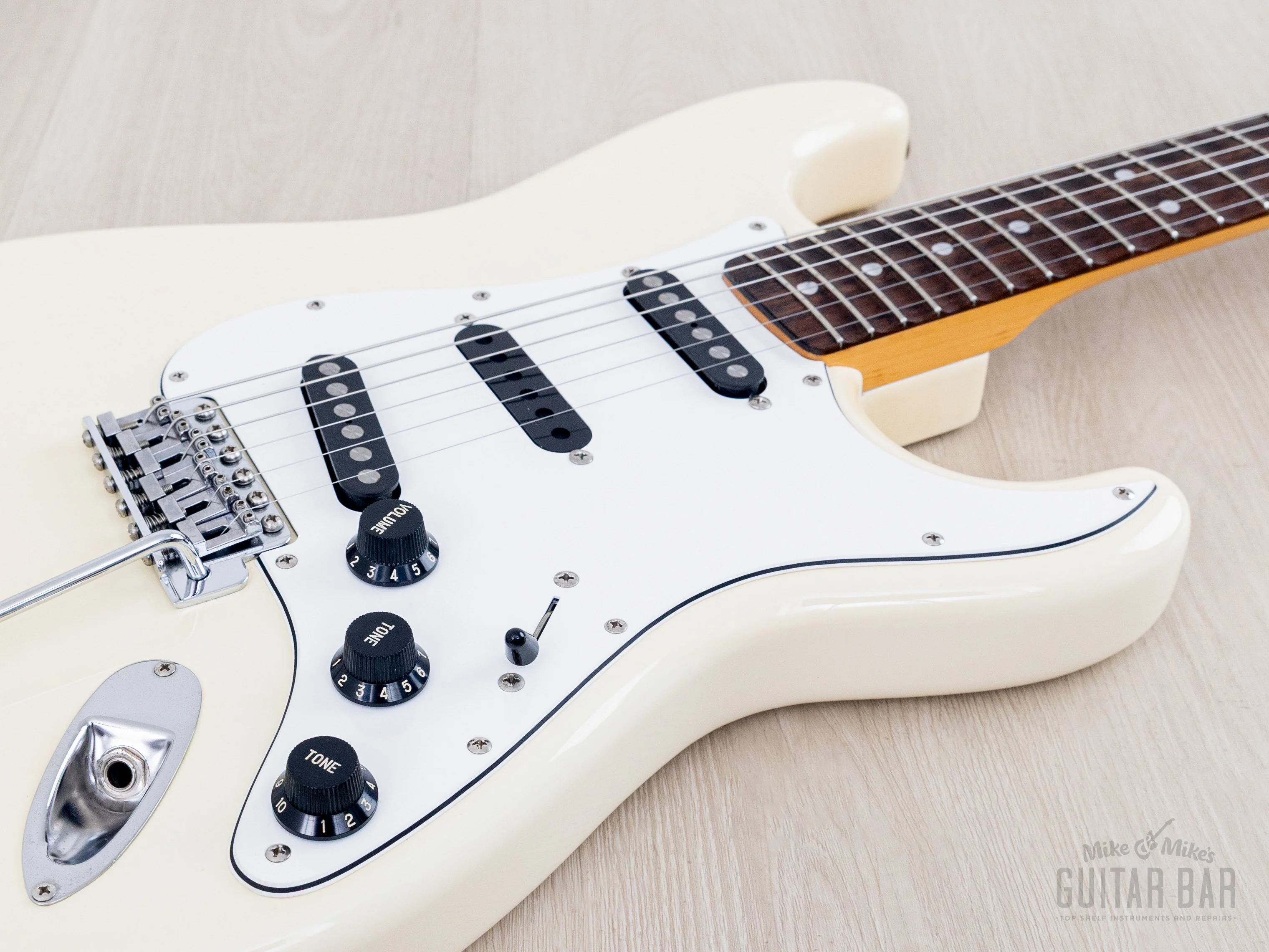 1995 Fender Ritchie Blackmore Stratocaster ST72-145RB Olympic White, Near-Mint, Japan MIJ - Image 5
