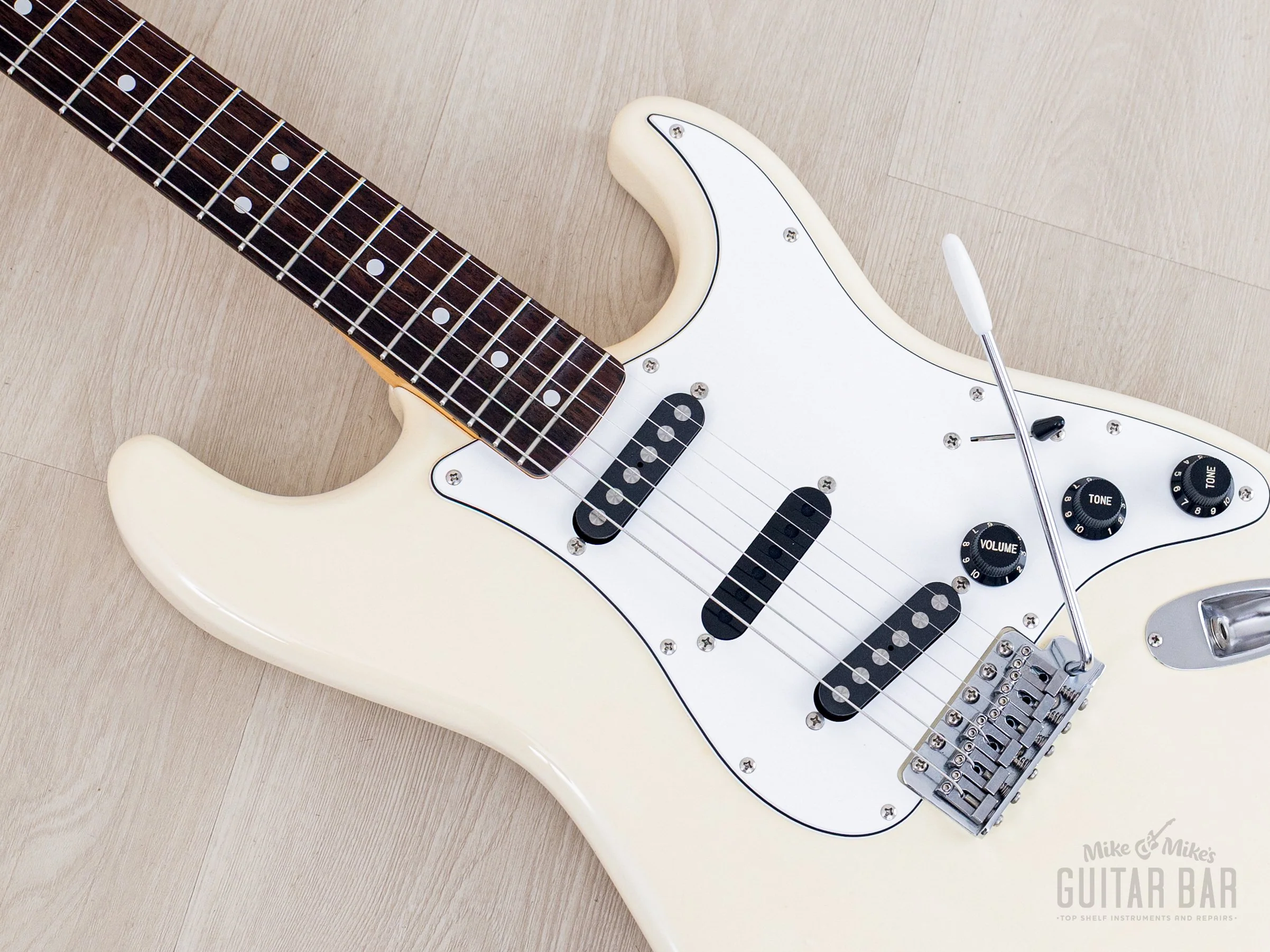 1995 Fender Ritchie Blackmore Stratocaster ST72-145RB Olympic White, Near-Mint, Japan MIJ - Image 6