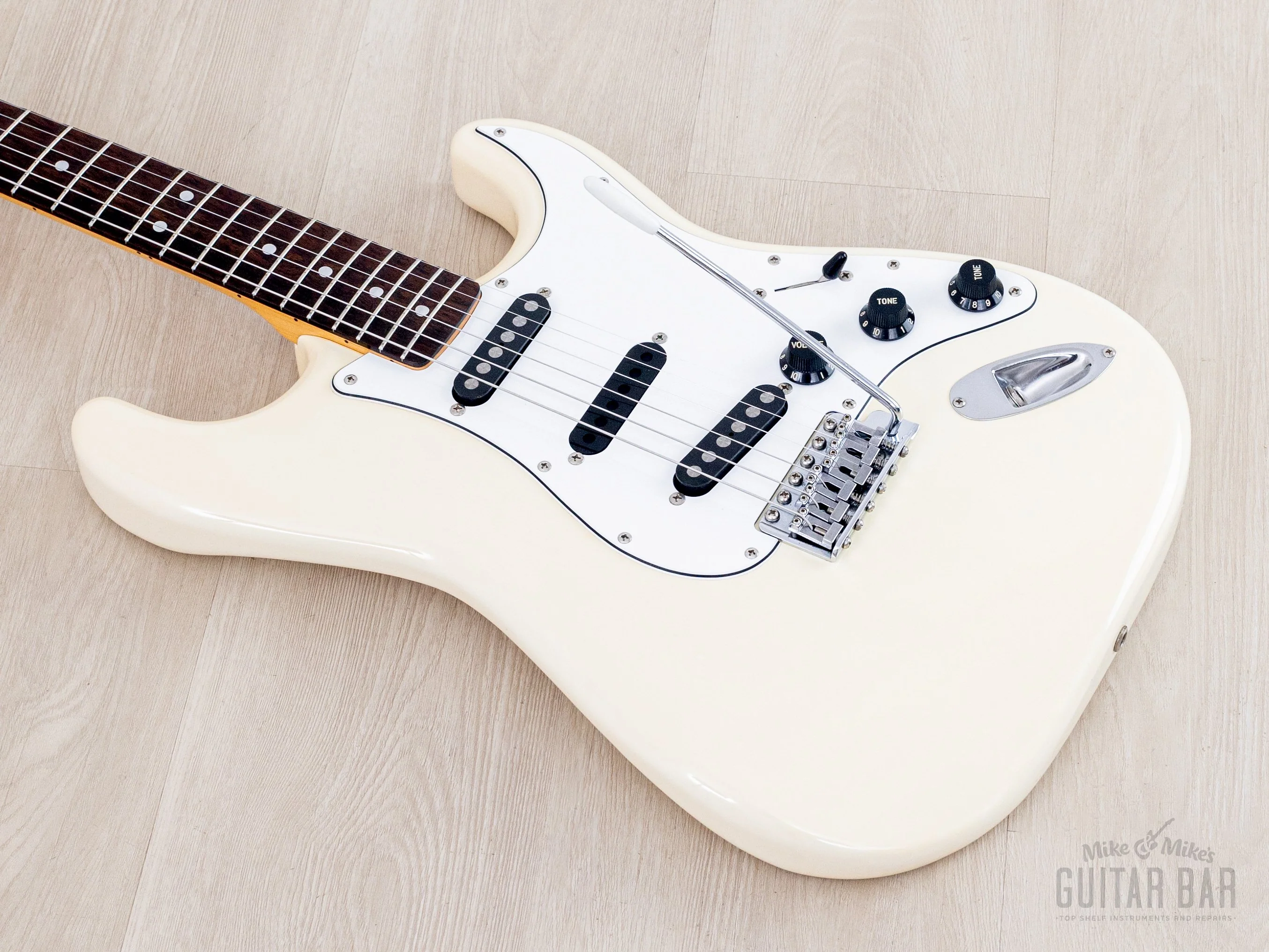 1995 Fender Ritchie Blackmore Stratocaster ST72-145RB Olympic White, Near-Mint, Japan MIJ - Image 9