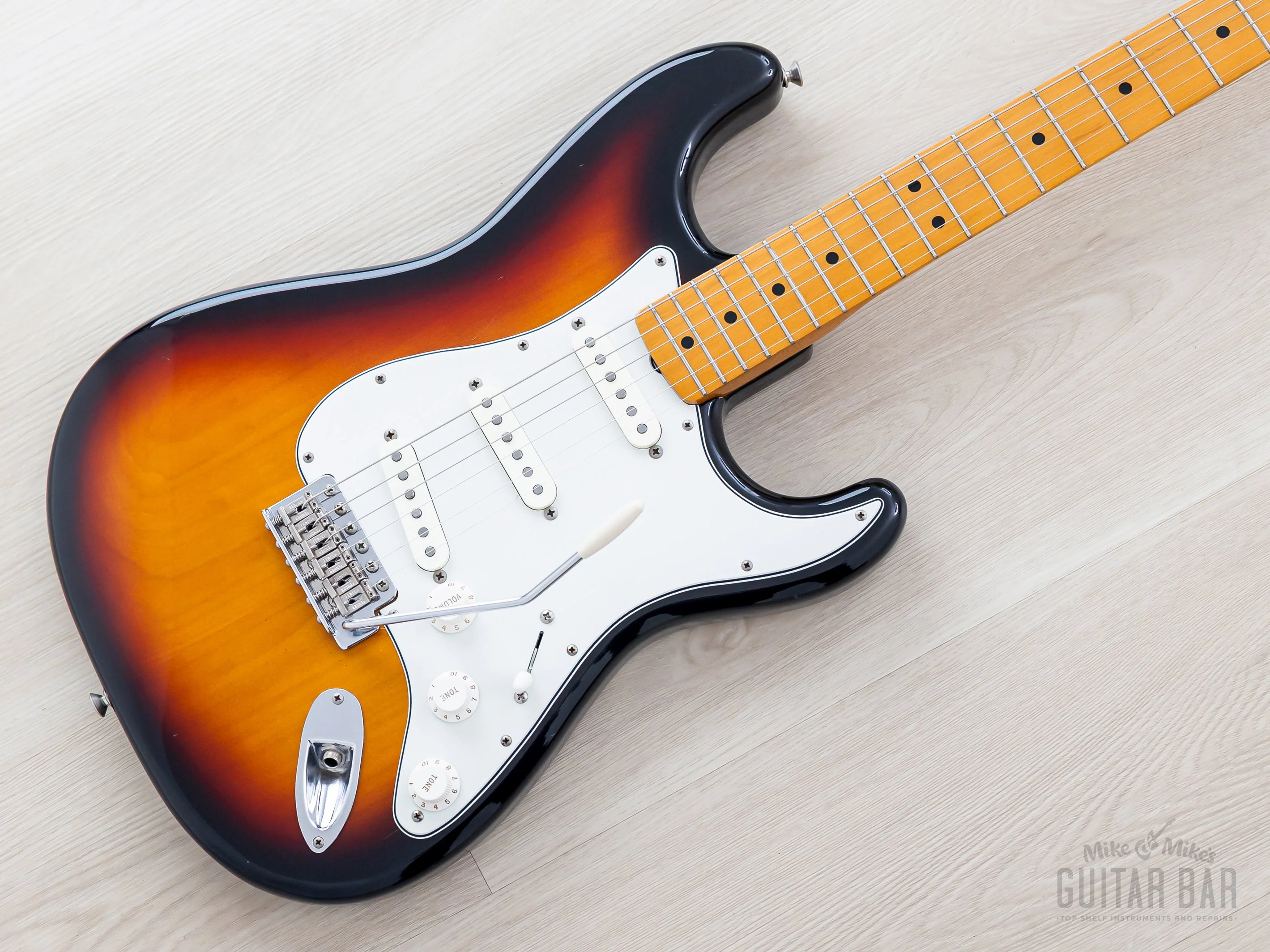 1995 Fender Stratocaster '67 Vintage Reissue ST67-95 Sunburst w/ Lindy Fralin, Obsidian Harness & Case, Japan MIJ Fujigen