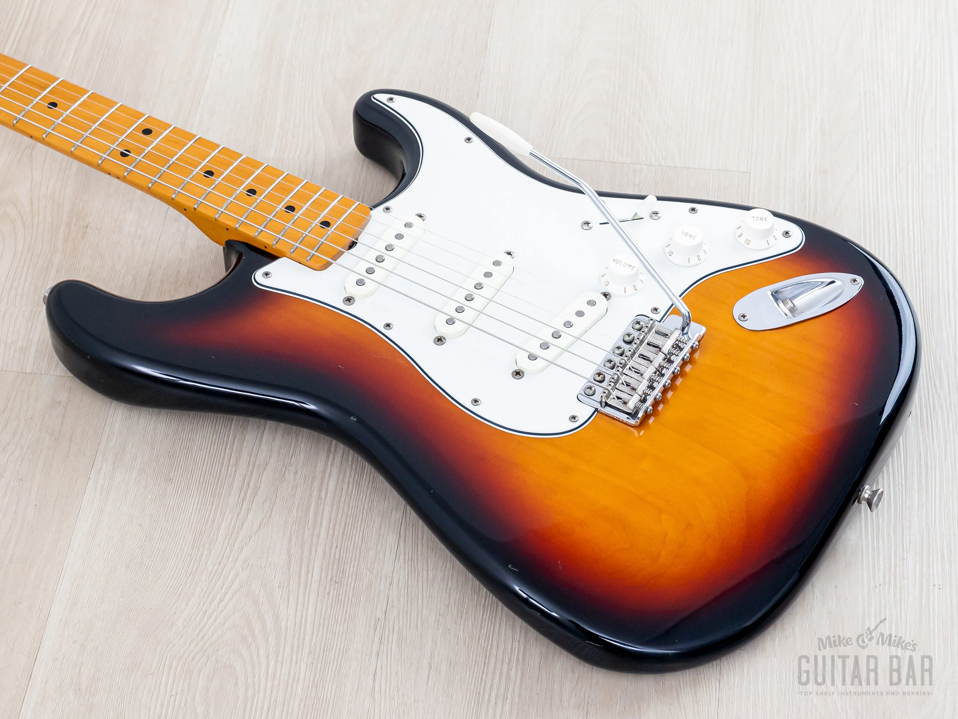 1995 Fender Stratocaster '67 Vintage Reissue ST67-95 Sunburst w/ Lindy Fralin, Obsidian Harness & Case, Japan MIJ Fujigen - Image 10