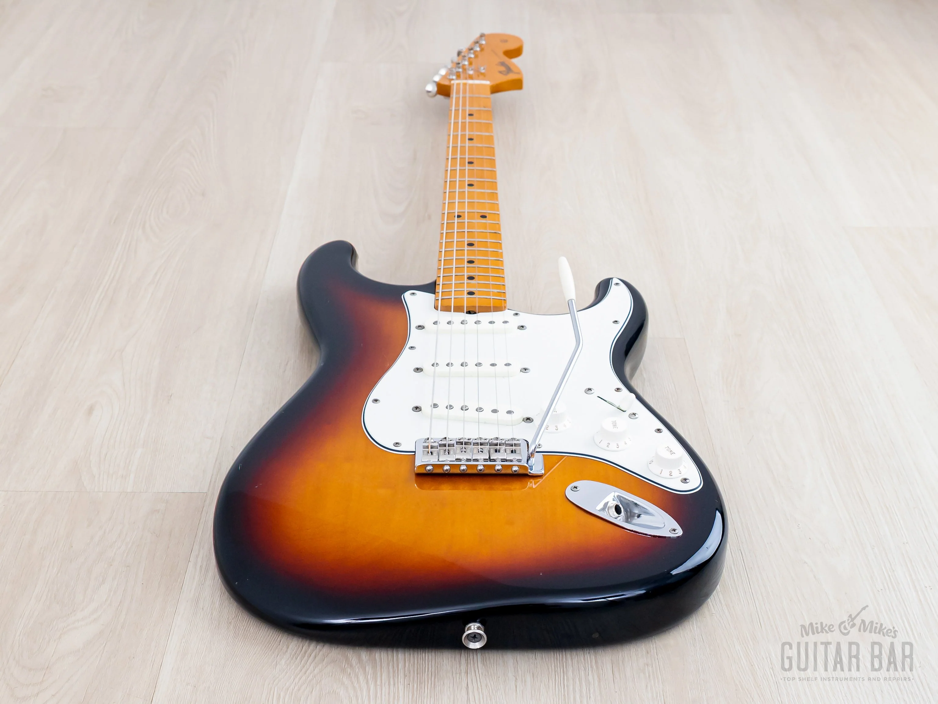 1995 Fender Stratocaster '67 Vintage Reissue ST67-95 Sunburst w/ Lindy Fralin, Obsidian Harness & Case, Japan MIJ Fujigen - Image 11
