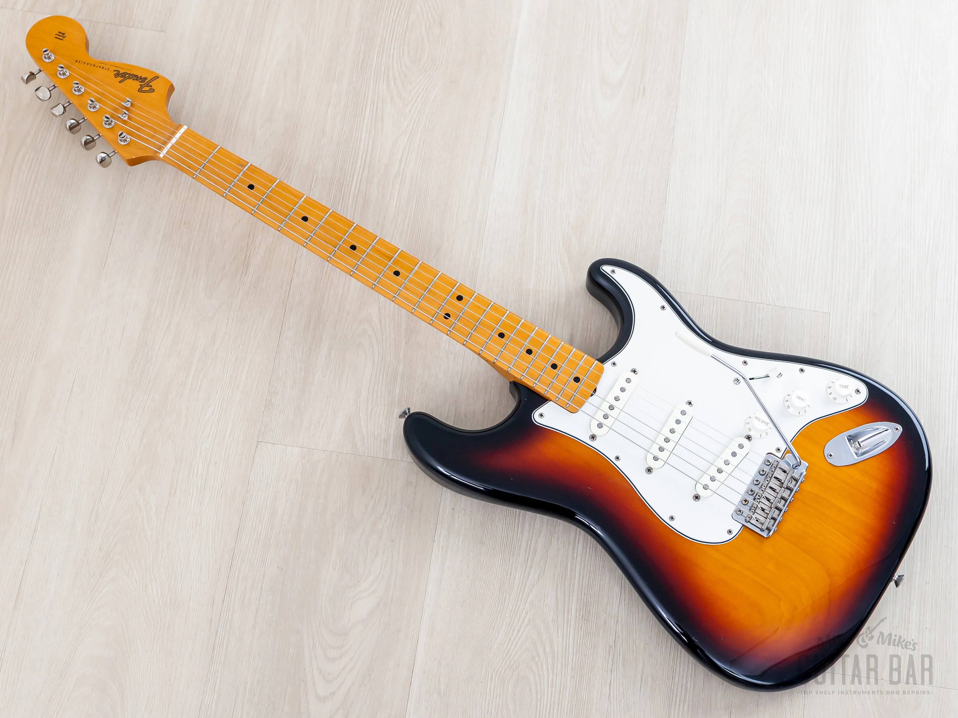 1995 Fender Stratocaster '67 Vintage Reissue ST67-95 Sunburst w/ Lindy Fralin, Obsidian Harness & Case, Japan MIJ Fujigen - Image 12