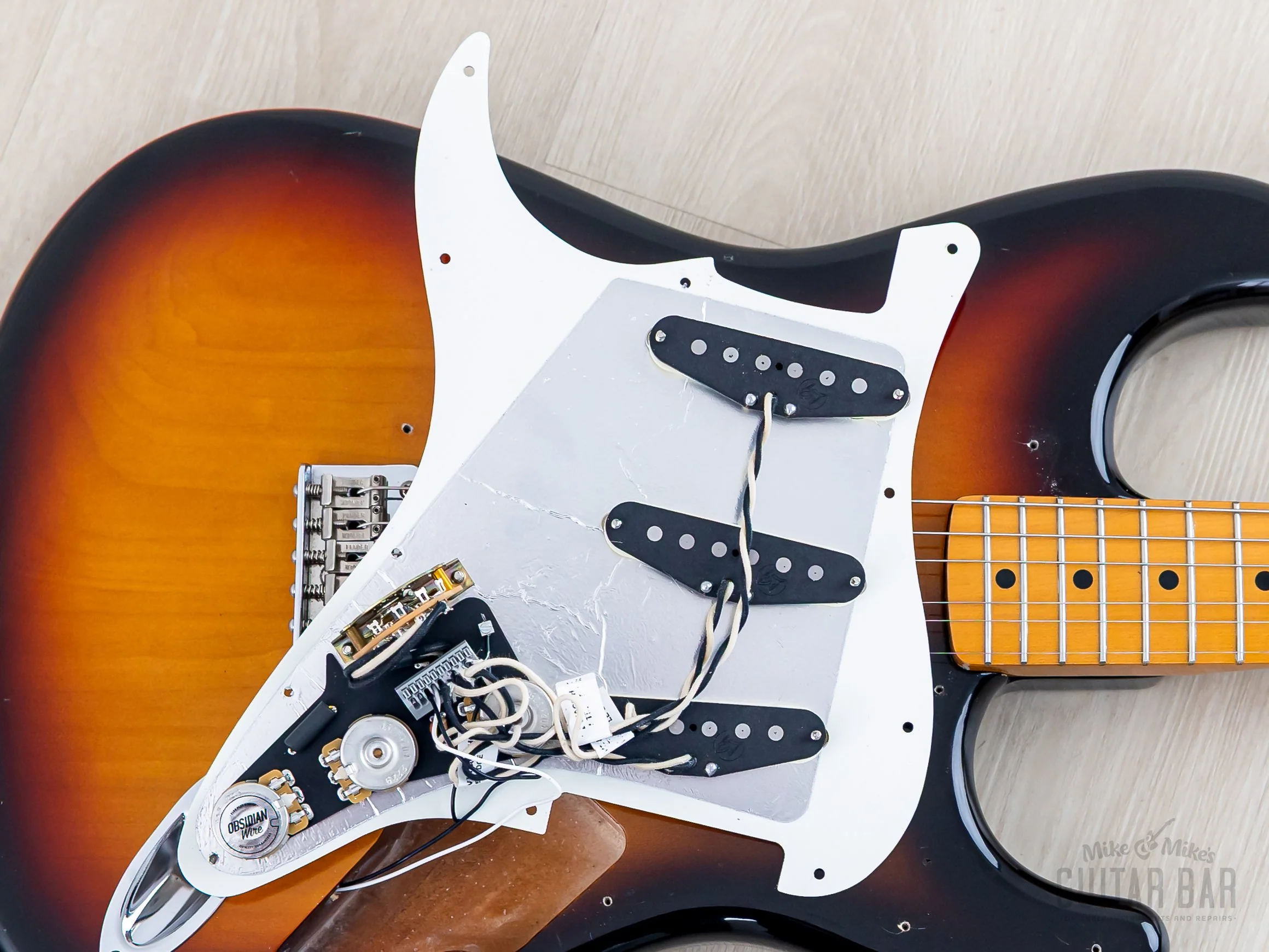 1995 Fender Stratocaster '67 Vintage Reissue ST67-95 Sunburst w/ Lindy Fralin, Obsidian Harness & Case, Japan MIJ Fujigen - Image 20