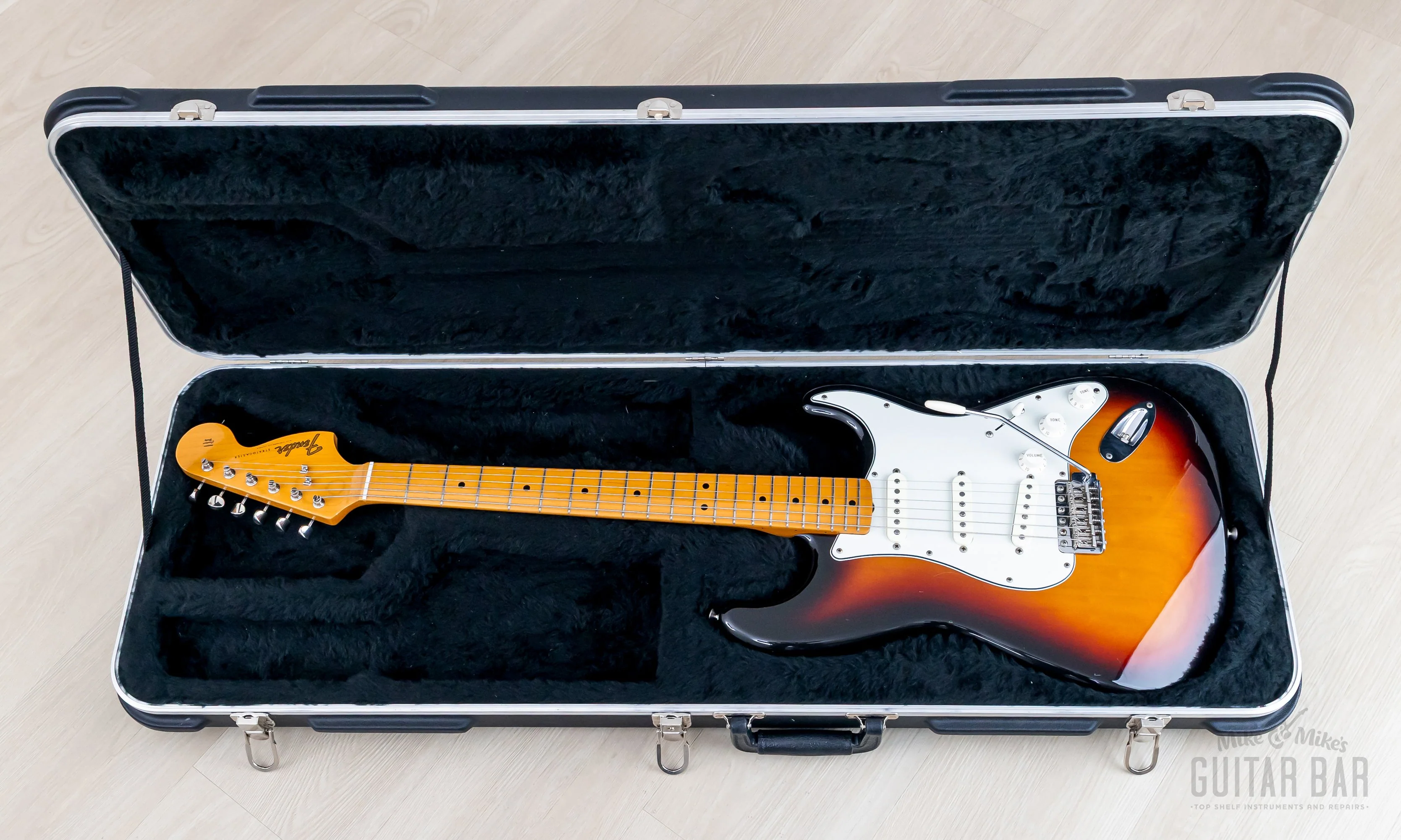 1995 Fender Stratocaster '67 Vintage Reissue ST67-95 Sunburst w/ Lindy Fralin, Obsidian Harness & Case, Japan MIJ Fujigen - Image 23