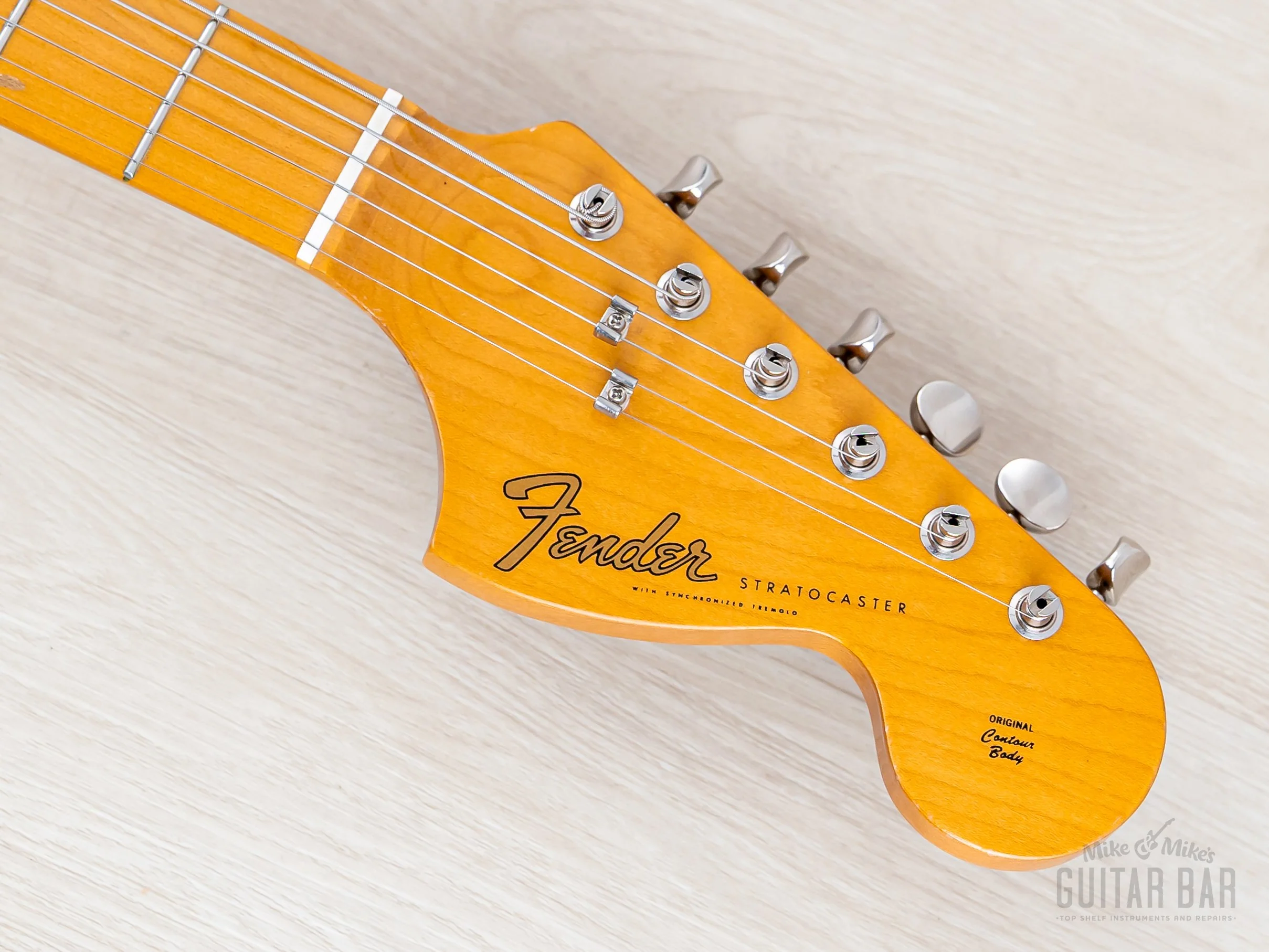 1995 Fender Stratocaster '67 Vintage Reissue ST67-95 Sunburst w/ Lindy Fralin, Obsidian Harness & Case, Japan MIJ Fujigen - Image 4