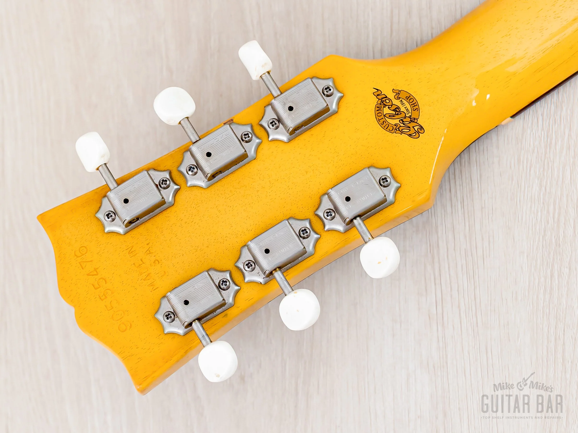 1995 Gibson Custom Shop Historic 1958 Les Paul Junior Double Cut TV Yellow w/ Case - Image 5