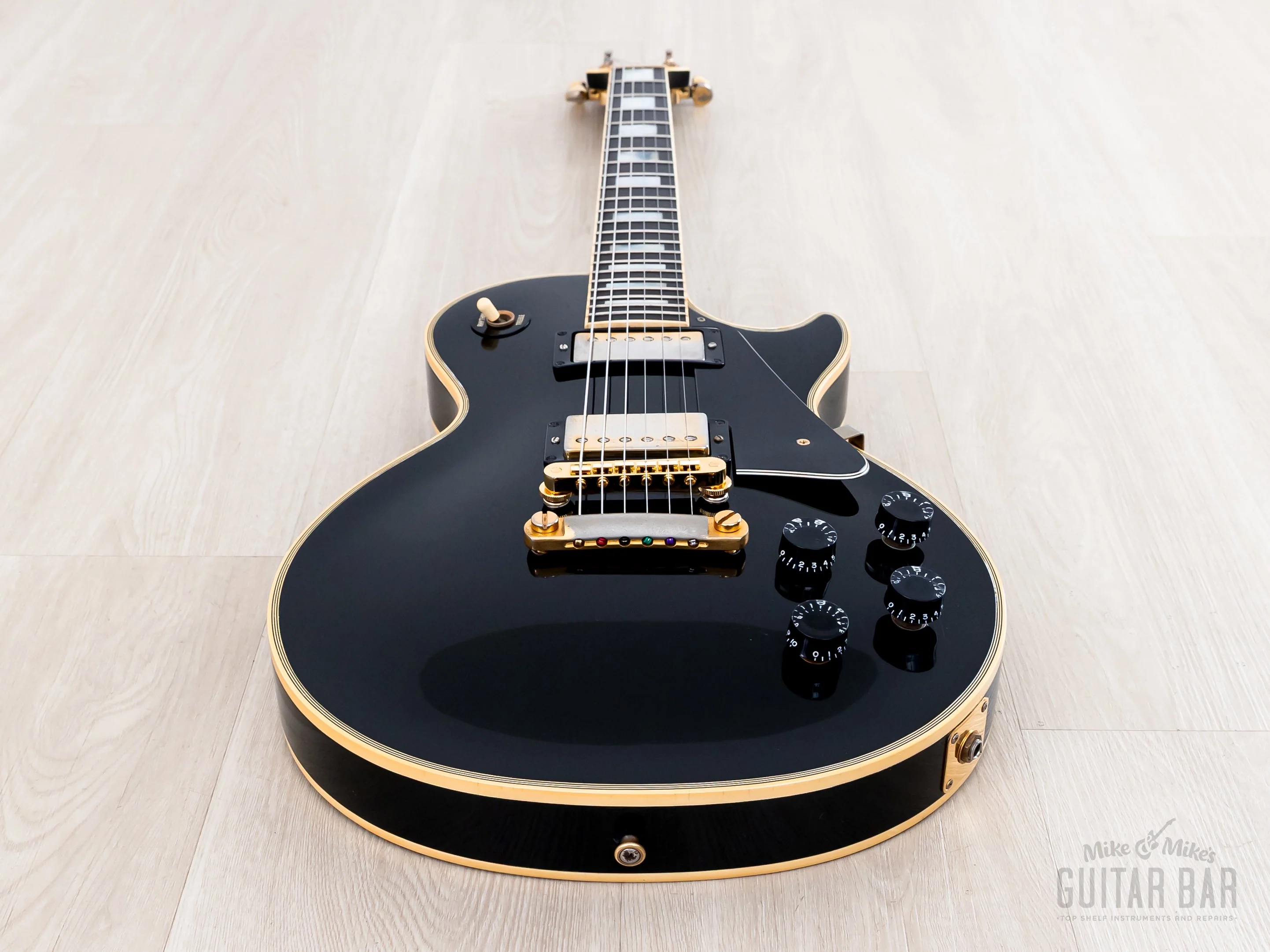 1995 Gibson Les Paul Custom Black Beauty Near Mint w/ Case - Image 10