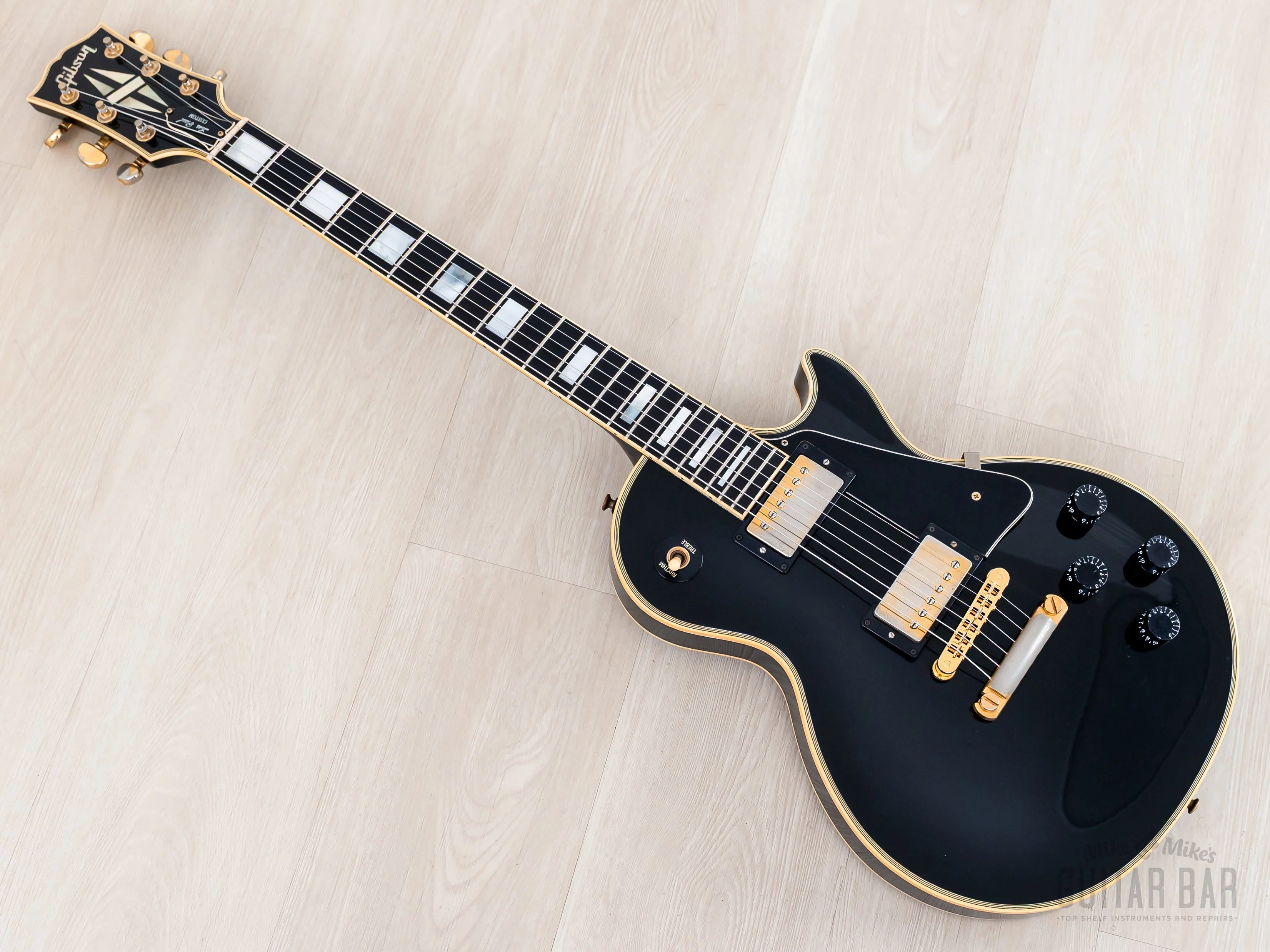 1995 Gibson Les Paul Custom Black Beauty Near Mint w/ Case - Image 11