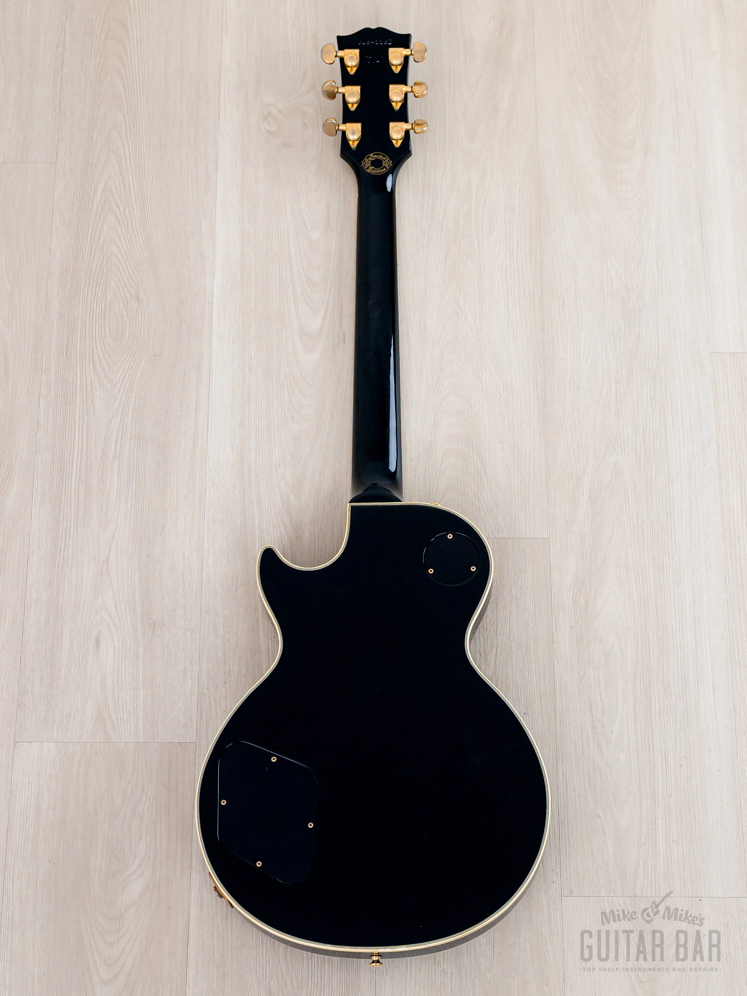 1995 Gibson Les Paul Custom Limited Edition Black Beauty w/ 490R, 498T & Case - Image 3