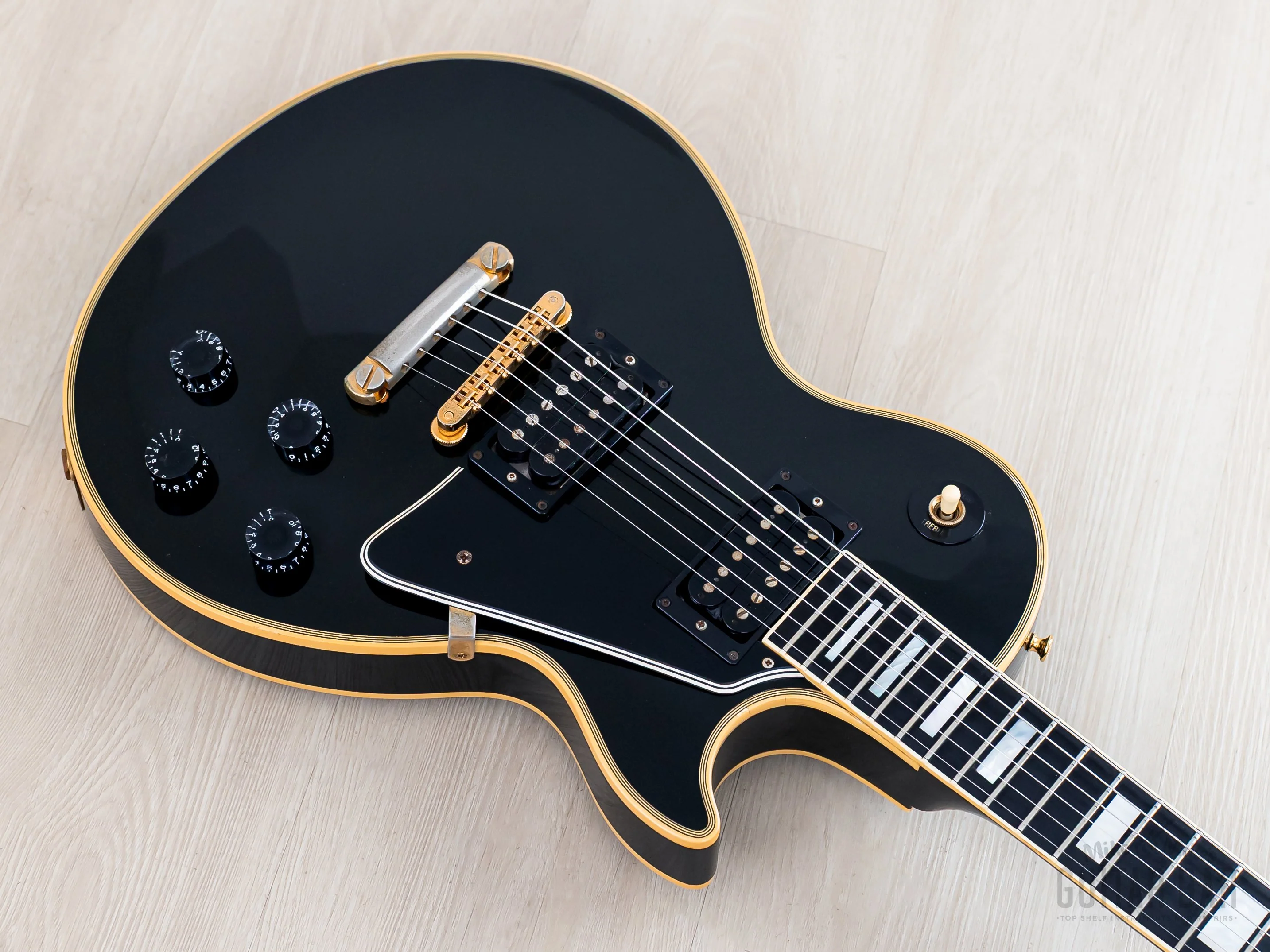 1995 Gibson Les Paul Custom Limited Edition Black Beauty w/ 57 Classic PAFs & Case - Image 9