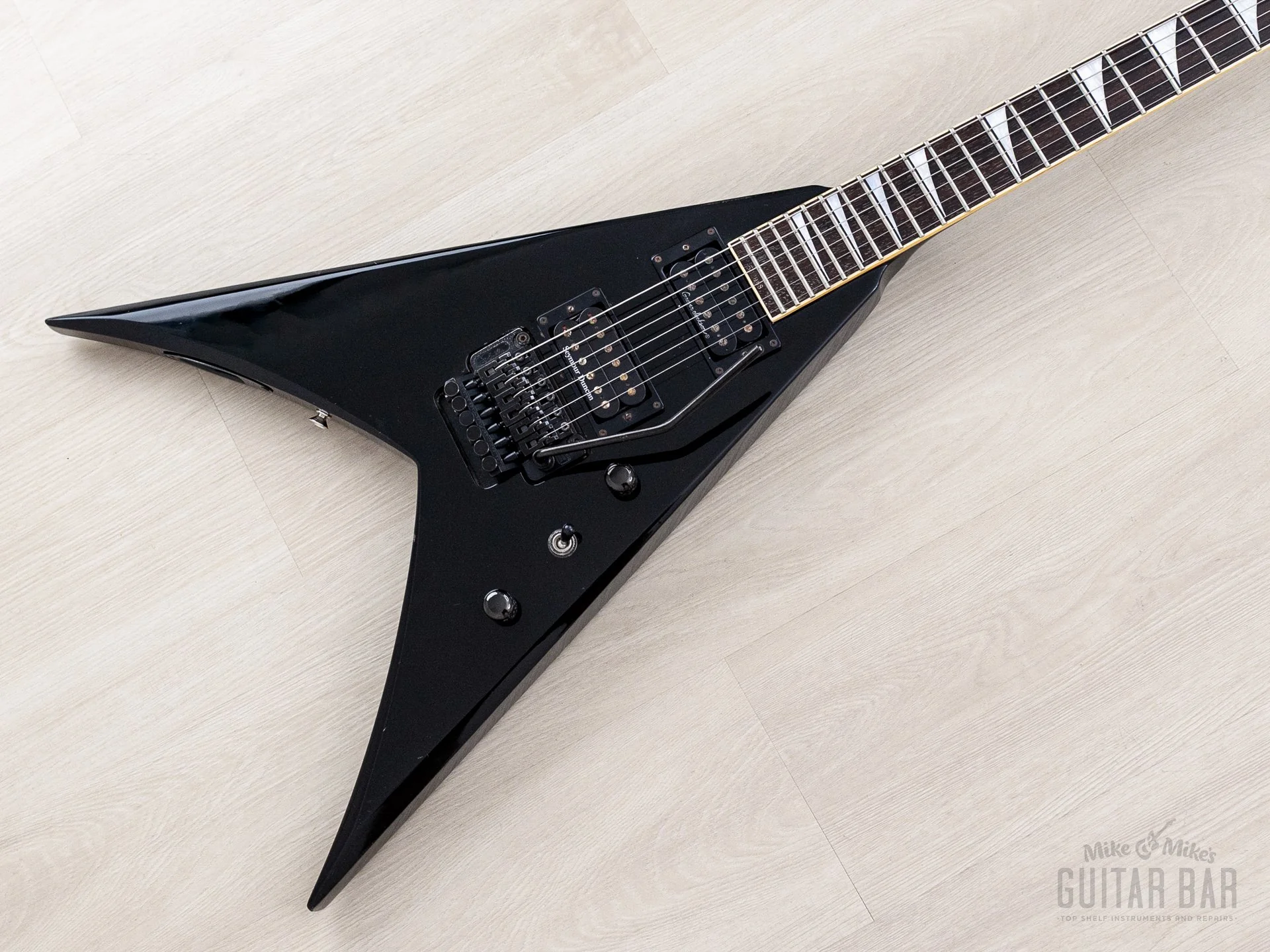 1995 Grover Jackson Limited Edition Black Light King V, 1 of 200 w/ Seymour Duncan, Japan