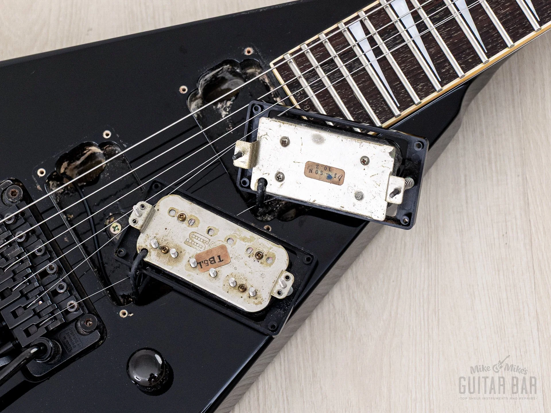 1995 Grover Jackson Limited Edition Black Light King V, 1 of 200 w/ Seymour Duncan, Japan - Image 17