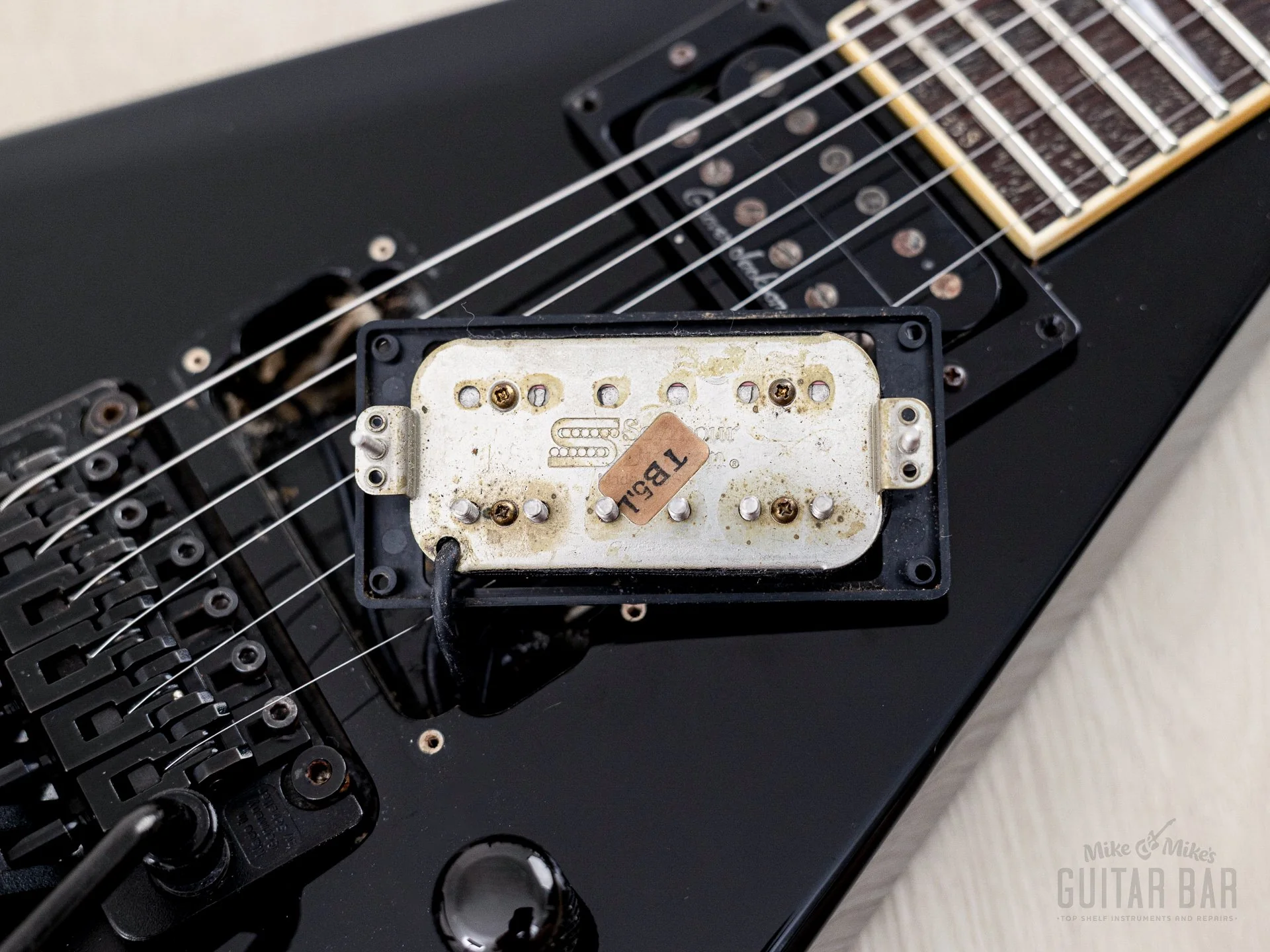 1995 Grover Jackson Limited Edition Black Light King V, 1 of 200 w/ Seymour Duncan, Japan - Image 19