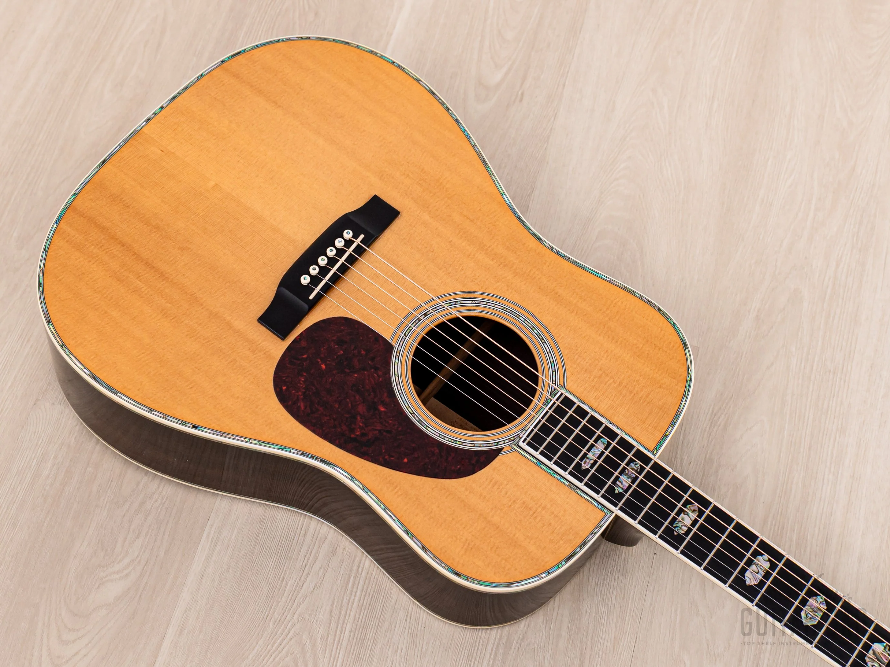 1995 Martin D-45 Dreadnought Acoustic Guitar, Near-Mint w/ Case, Paperwork - Image 11