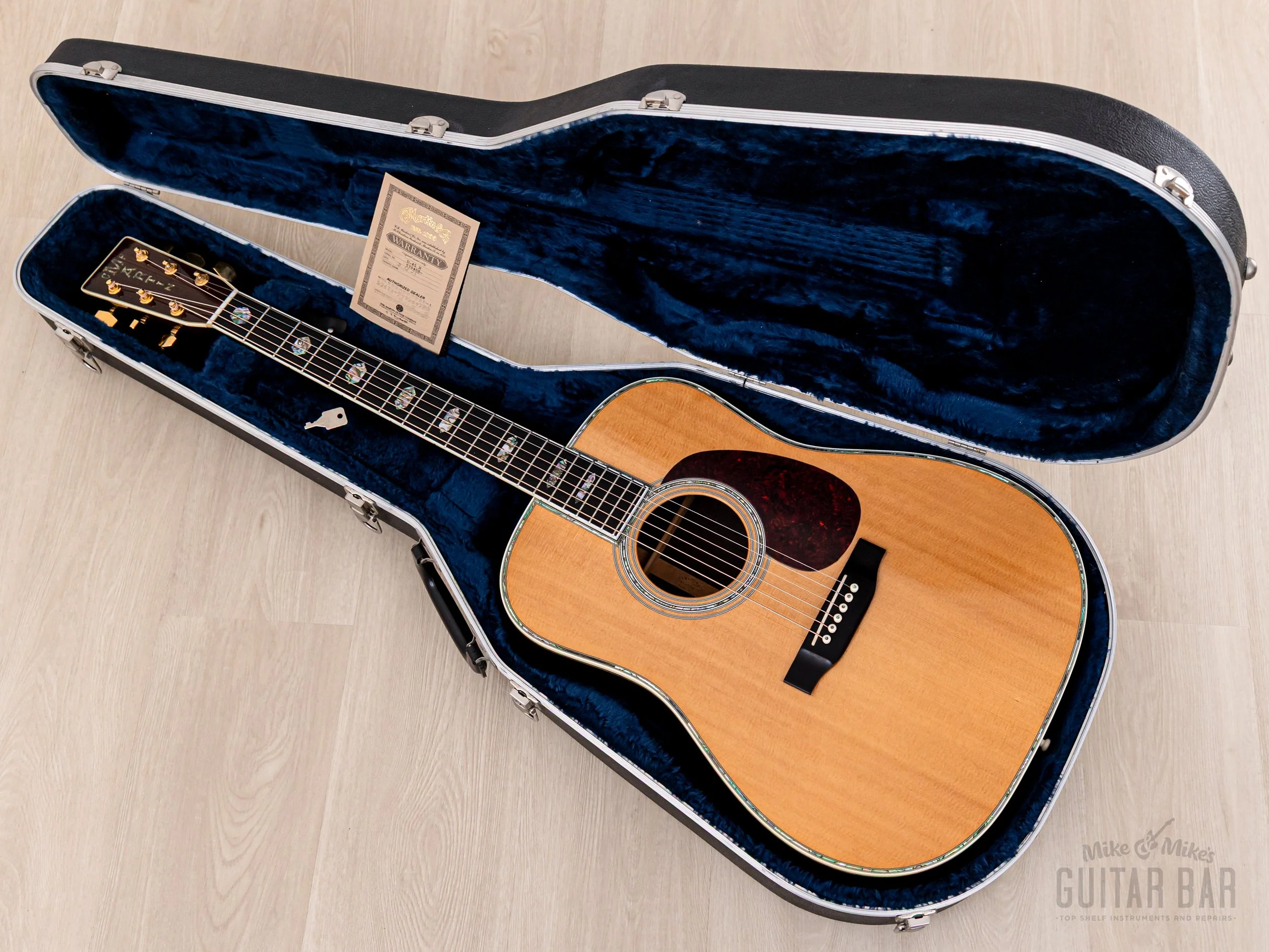 1995 Martin D-45 Dreadnought Acoustic Guitar, Near-Mint w/ Case, Paperwork - Image 20