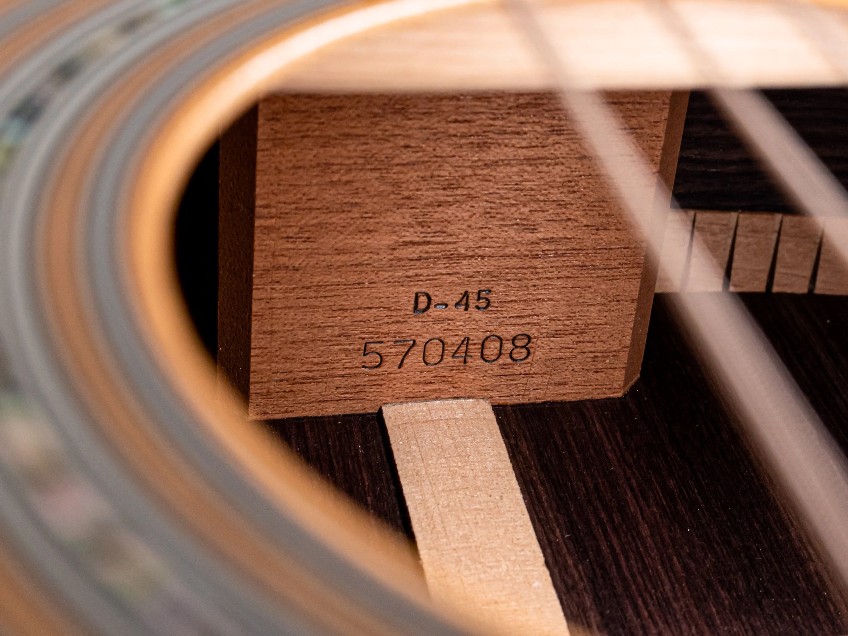 1995 Martin D-45 Dreadnought Acoustic Guitar, Near-Mint w/ Case, Paperwork - Image 6